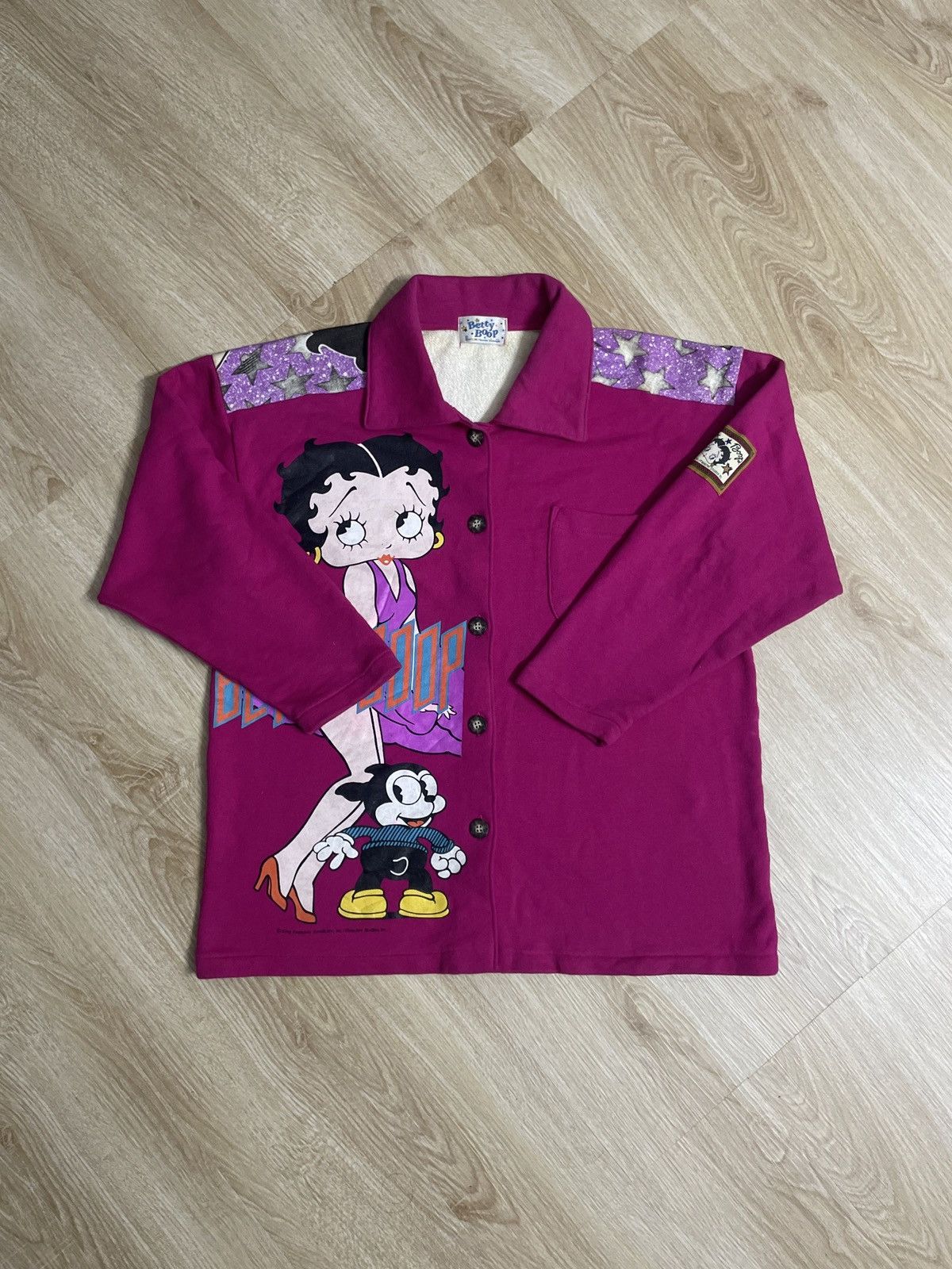Japanese Brand × Vintage Vintage Betty Boop copyright’ King Features Syndicate Size US L / EU 52-54 / 3 - 3 Thumbnail