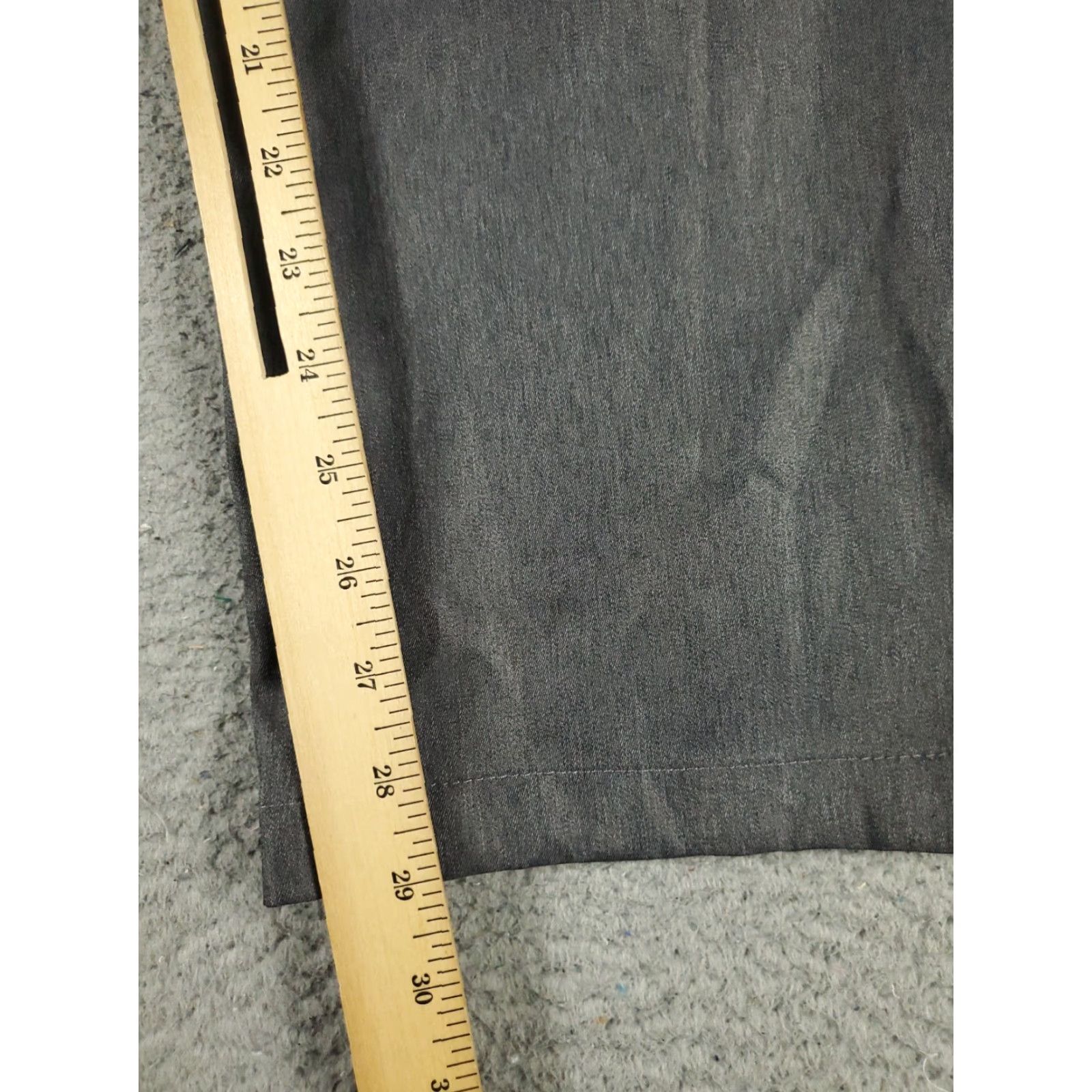 Vintage Greg Norman Gray Chino Pants Mens 34x30 Flat Front Casual Trousers Size US 34 / EU 50 - 5 Thumbnail