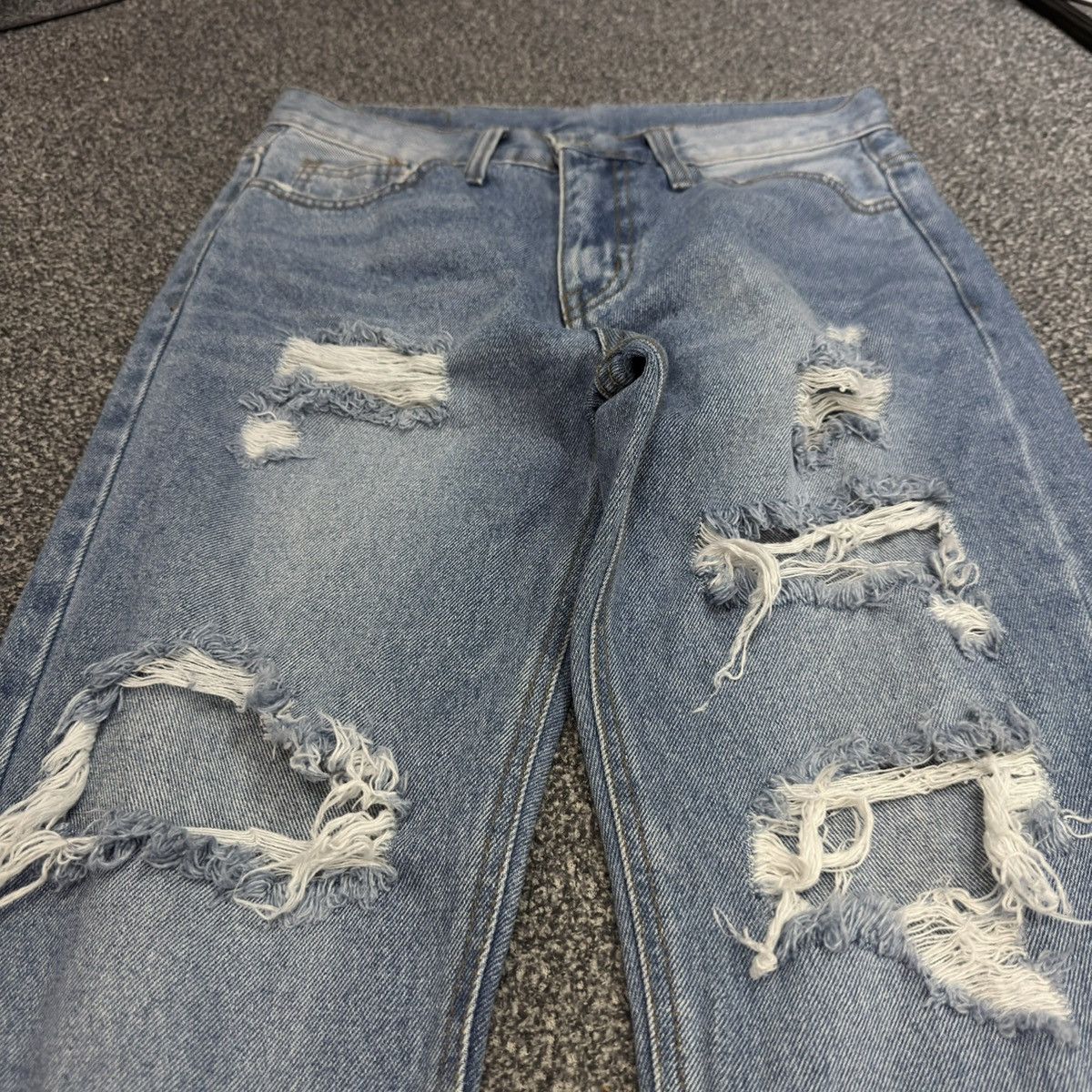Warehouse Japanese Denim Warehouse Lady Distressed Jeans Size 28" / US 6 / IT 42 - 6 Thumbnail