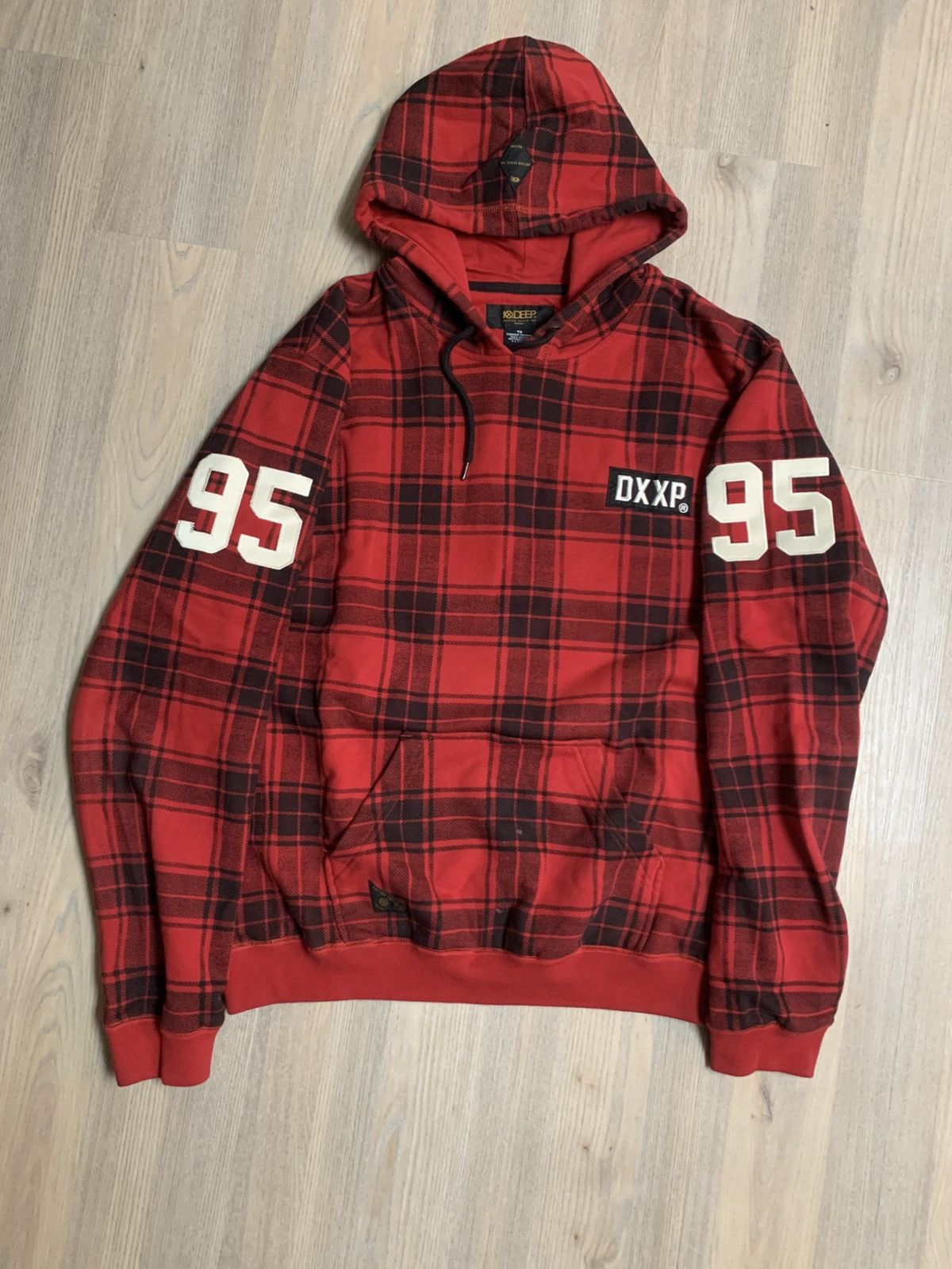 10 Deep 10 deep plaid streetwear y2k hoodie Size US L / EU 52-54 / 3 - 1 Thumbnail