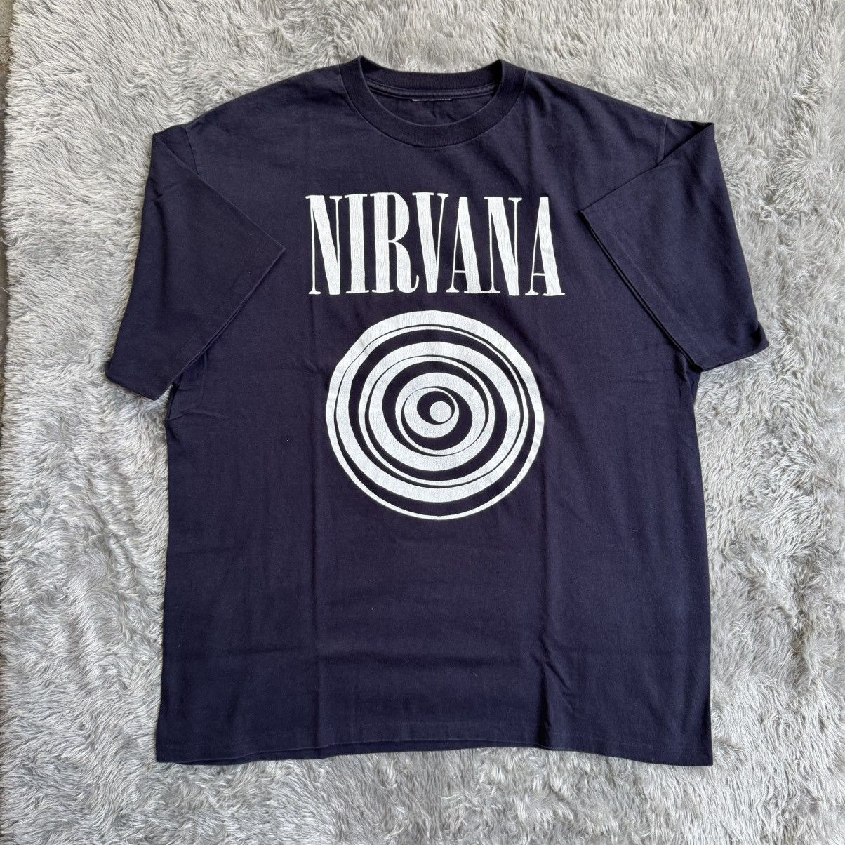 Band Tees × Nirvana × Vintage Vintage Nirvana Nevermind Swirl Euro