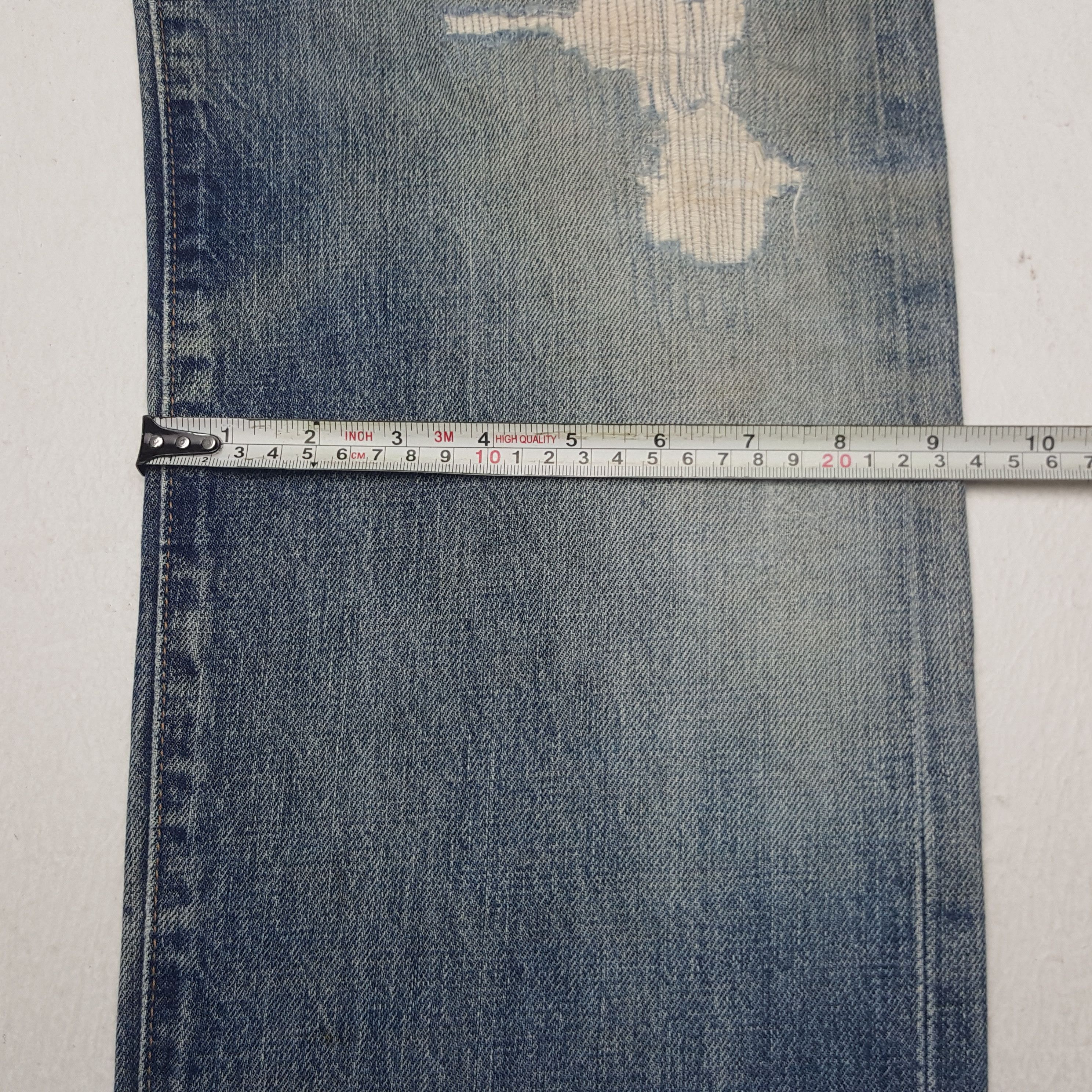 Levi's × Vintage Vintage Levi's Japan Selvedge Distressed Denim Jeans Size US 29 - 10 Thumbnail