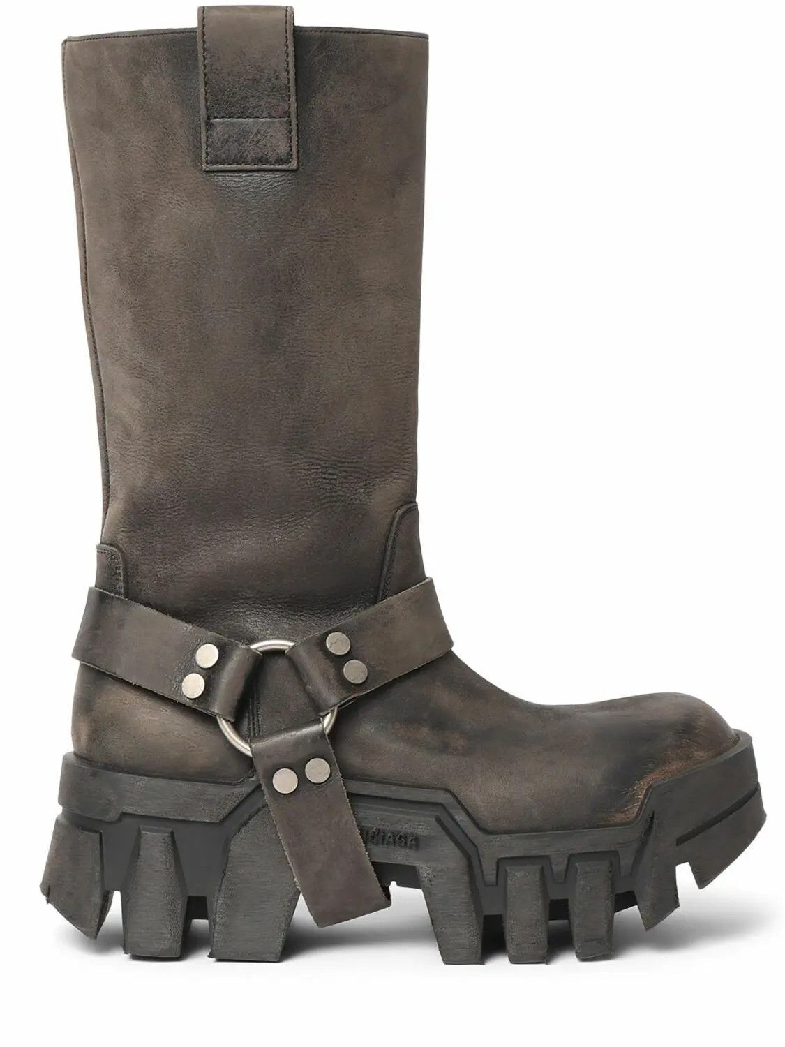 Balenciaga o1tr1nto0426 Bulldozer Harness Boot in Dark Grey Size US 9 / EU 42 - 1 Thumbnail
