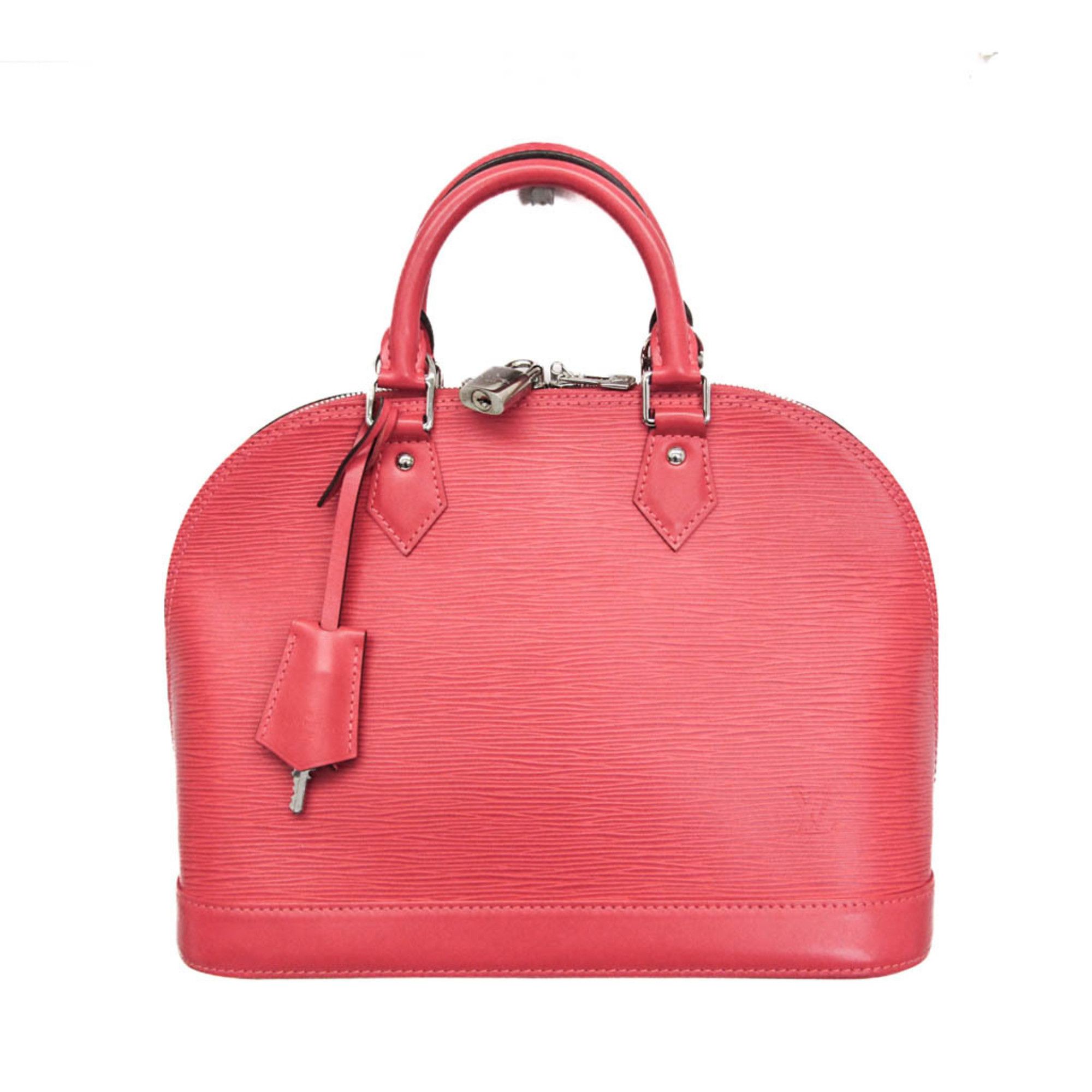 Louis Vuitton Alma Red Leather Handbag (Pre-Owned) Size ONE SIZE - 1 Thumbnail