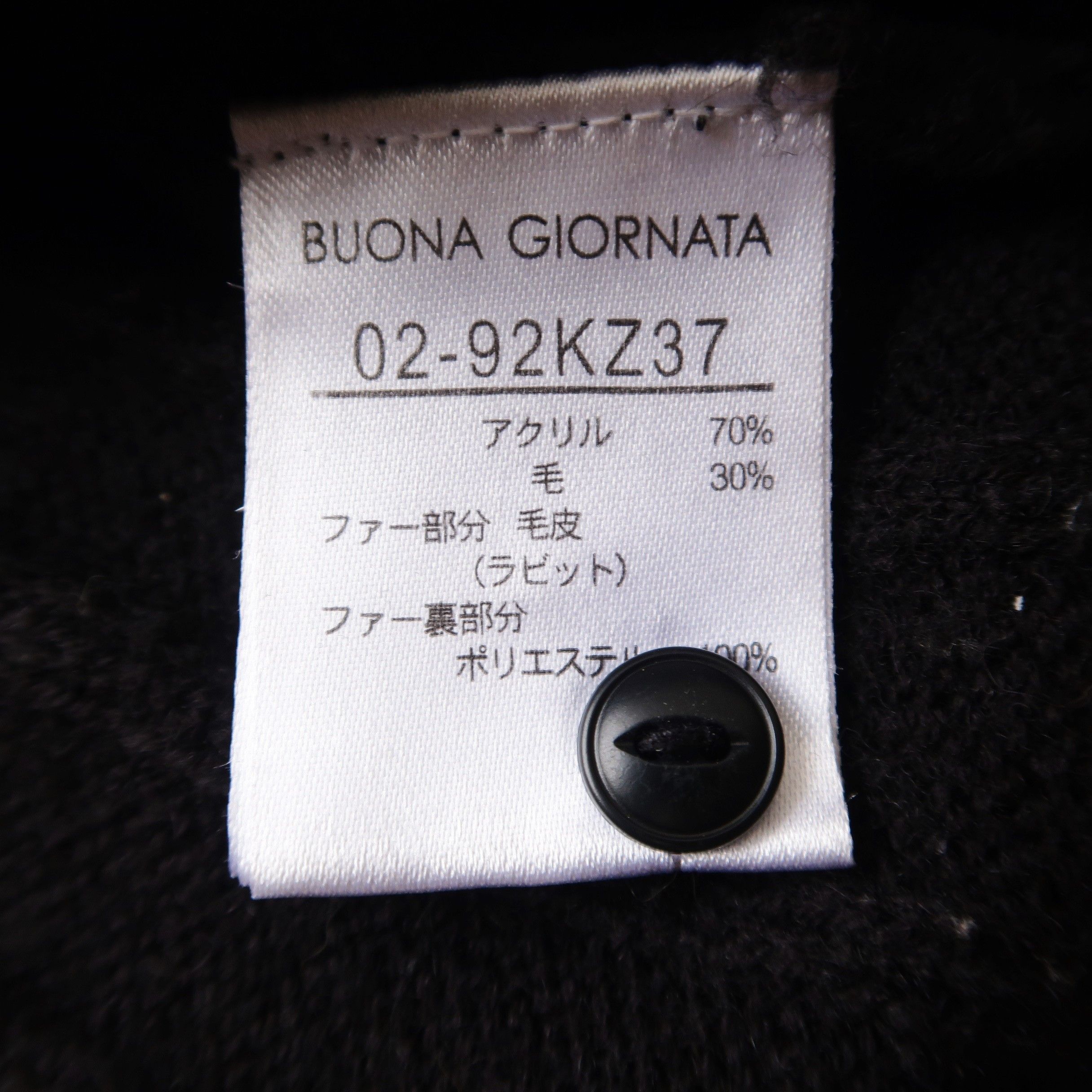 GOA 1990s GOA Buona Giornata Fur Knitwear Cable Knit Size US M / EU 48-50 / 2 - 11 Thumbnail