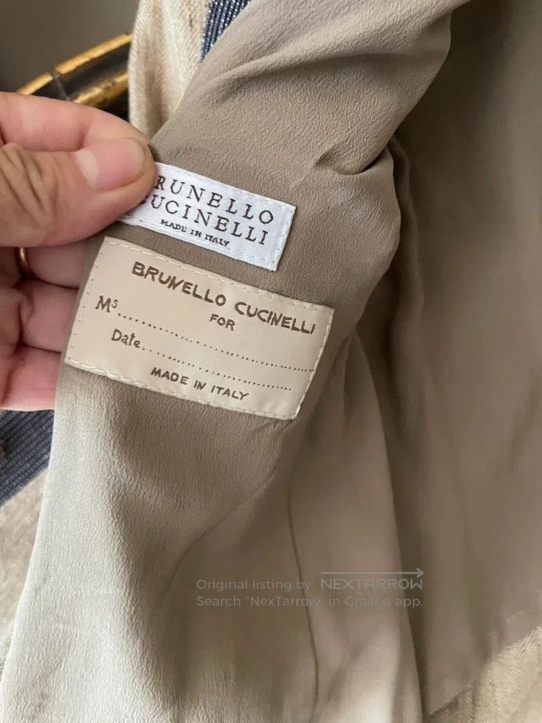 Brunello Cucinelli Brunello Cucinelli Double. Size US M / EU 48-50 / 2 - 3 Thumbnail