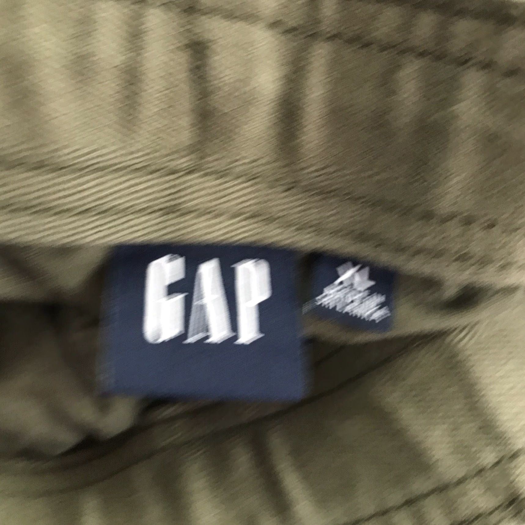 Gap Gap Olive Green Twill Drawstring Joggers Size XL Men’s Casual Comfort Size US 36 / EU 52 - 3 Thumbnail