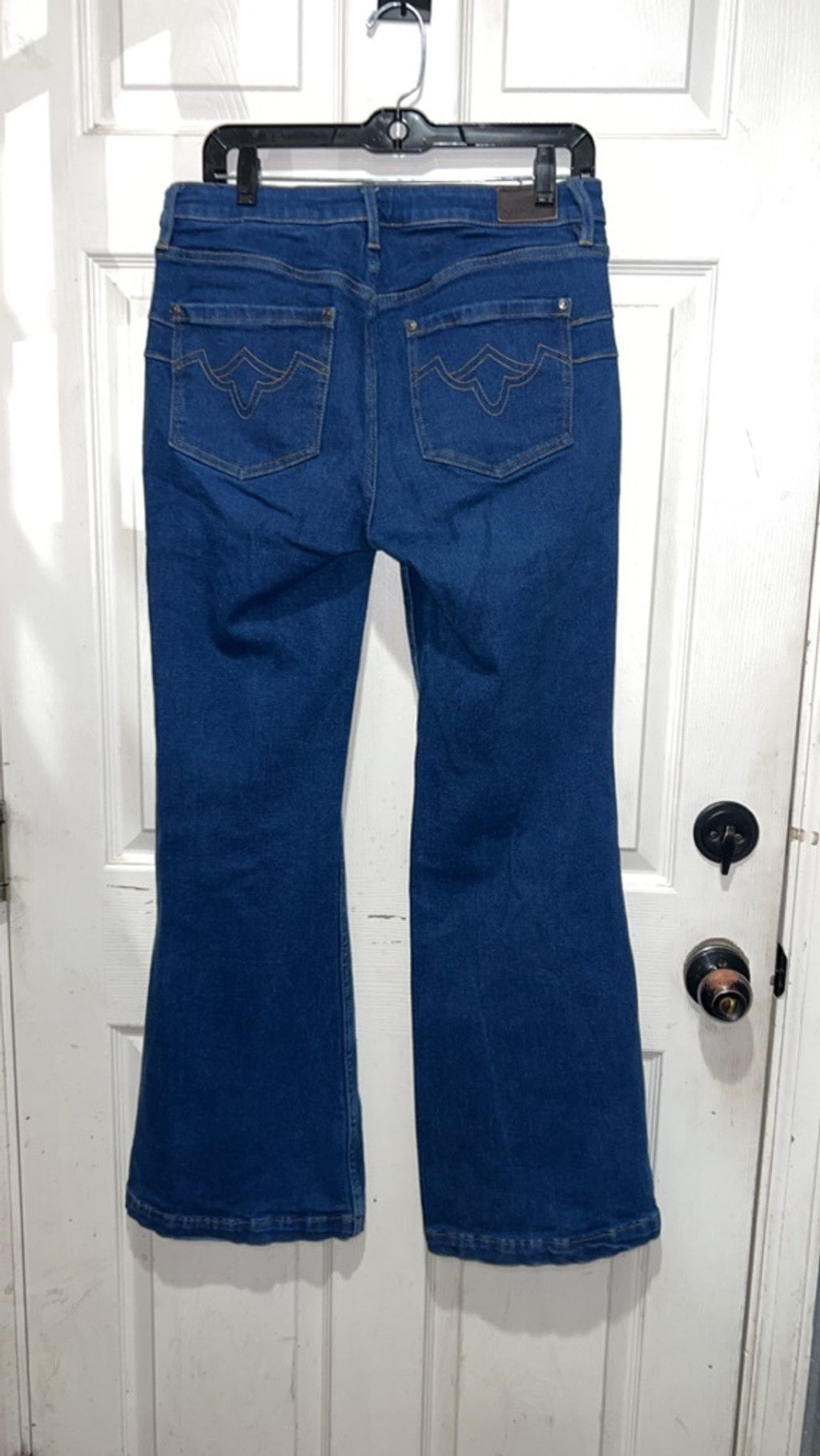 Other Women's RANK 45 Blue Flare & Wide Leg Jeans Size 32 Size 32" / US 10 / IT 46 - 4 Thumbnail