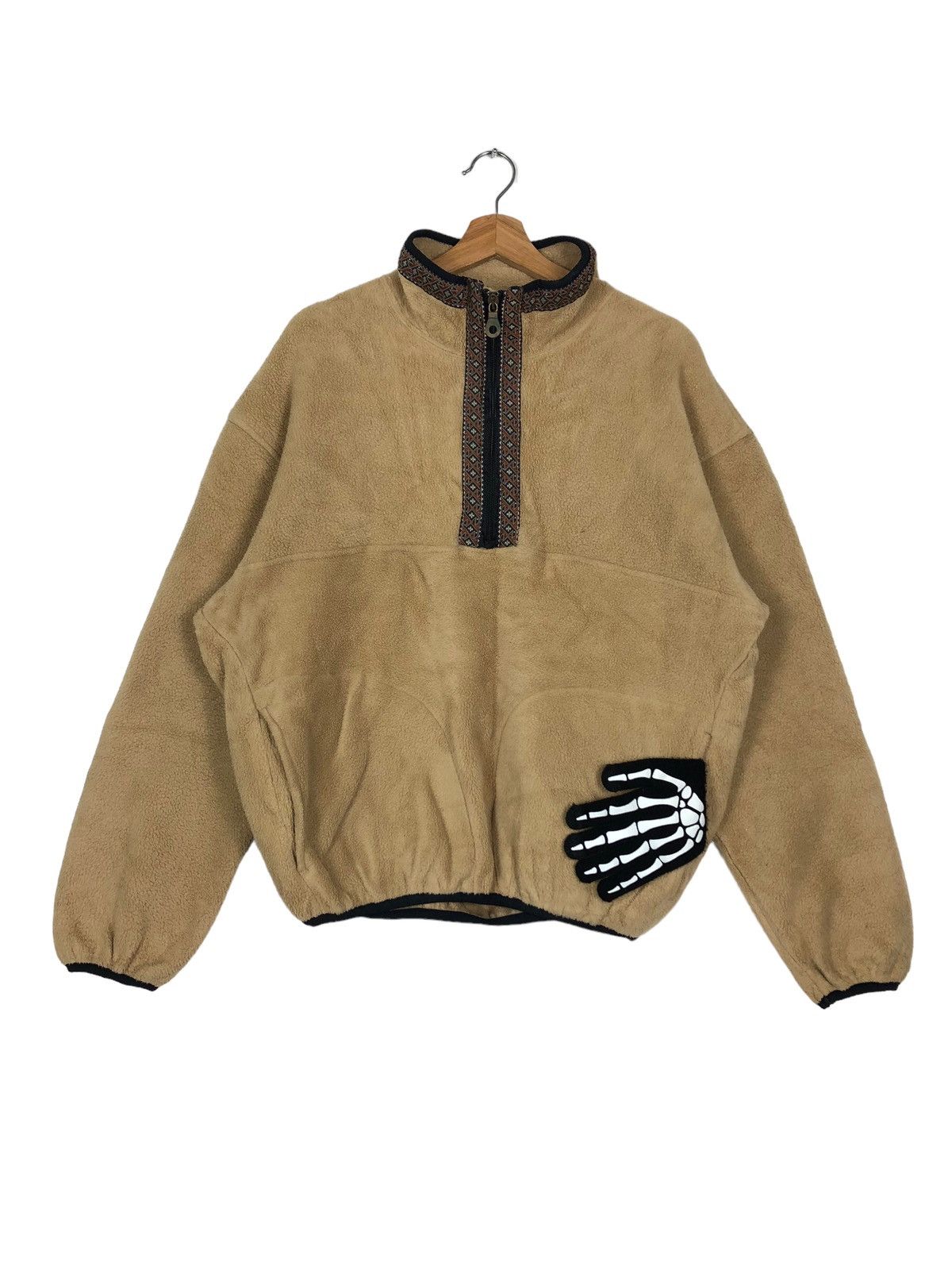 🔥90’s Dip Pile Fleece Jacket Woolrich Made in USA