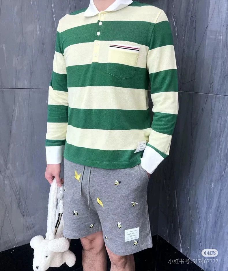 Thom Browne Thom browne size 1 Bee Bird Embroidered Shorts Size US 28 / EU 44 - 7 Thumbnail