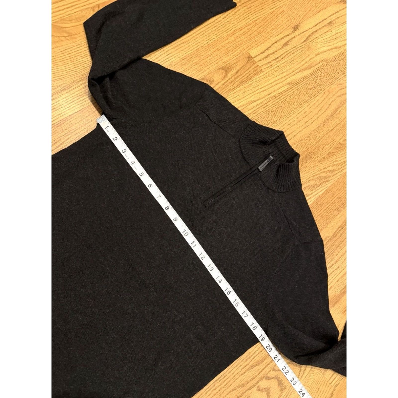 Smartwool SmartWool Wool Blend 1/4 Zip Pullover Sweater Men’s Size S Dark Grey Size US S / EU 44-46 / 1 - 7 Thumbnail