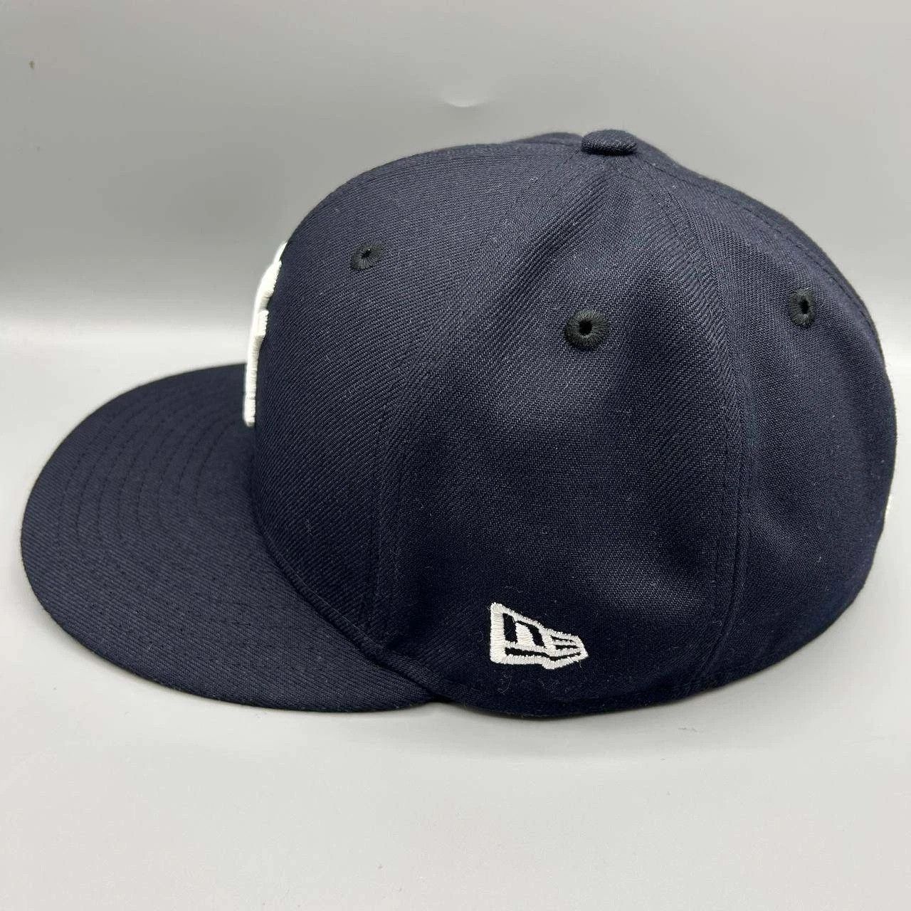 New Era New York Yankees Hat Men 7 1/4 Navy Post Season Fitted Cap Size ONE SIZE - 6 Thumbnail