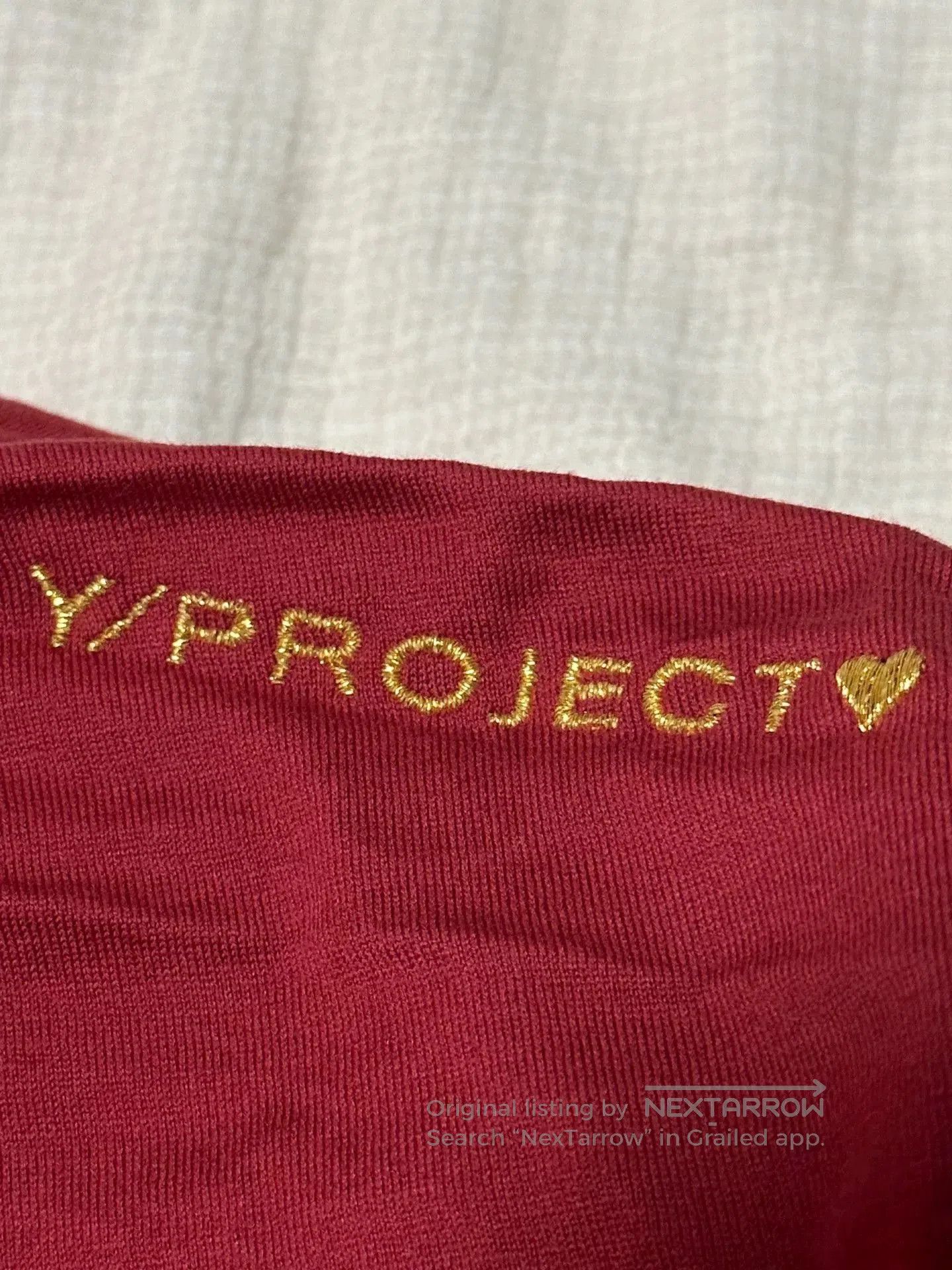 Y/Project Y/Project Double Layer Spliced T. Size US L / EU 52-54 / 3 - 5 Thumbnail