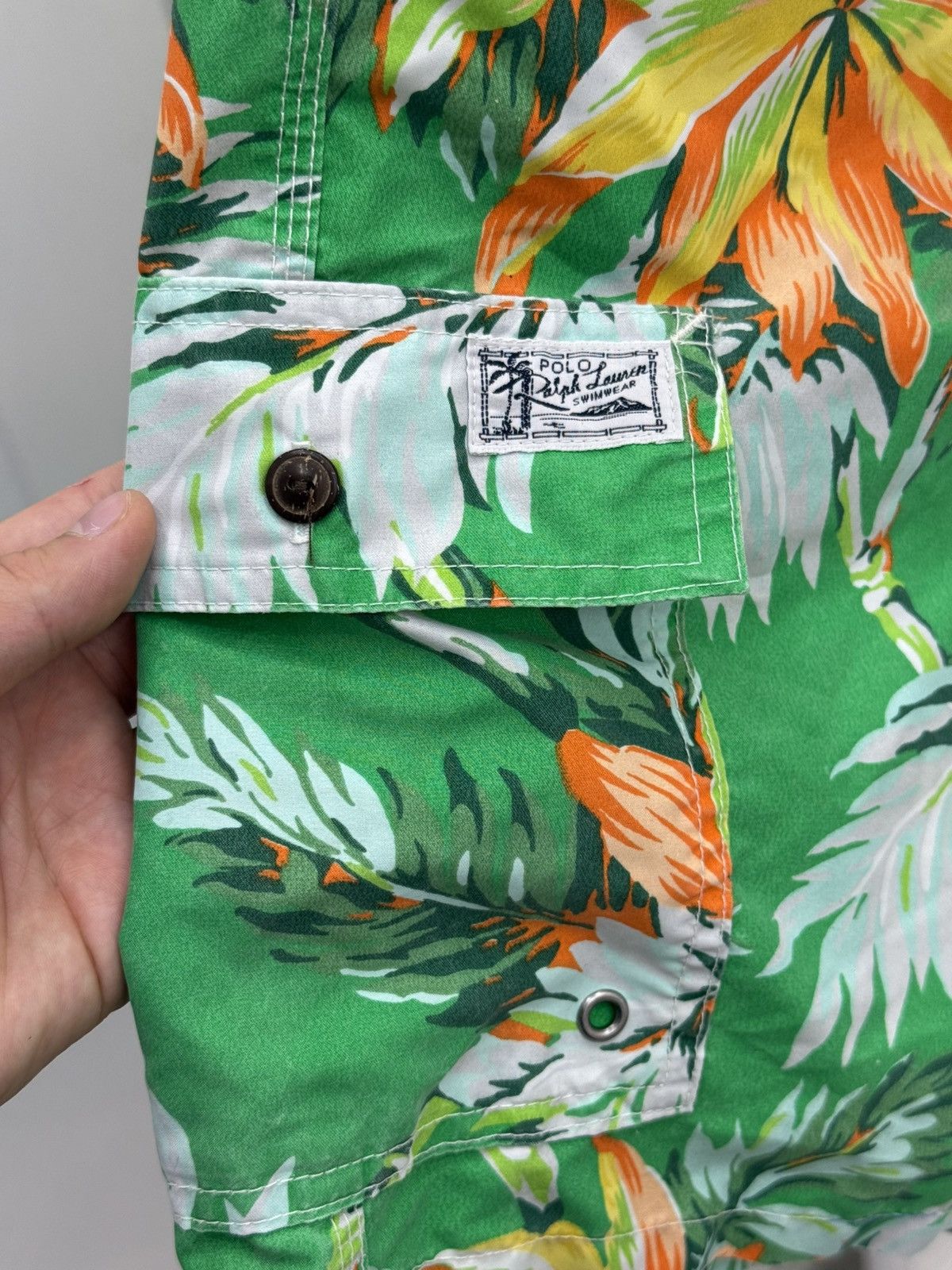 Polo Ralph Lauren Polo By Ralph Lauren Hawaiian Swim Shorts Size US 36 / EU 52 - 3 Thumbnail