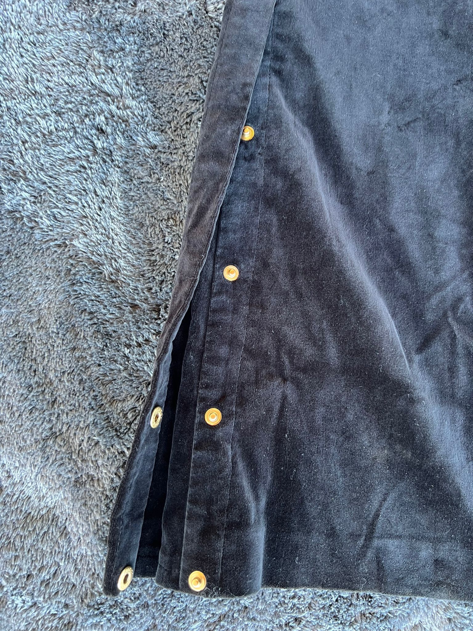 Gucci × Tom Ford FW03 Black Velvet Pants Size 27" / US 4 / IT 40 - 4 Thumbnail