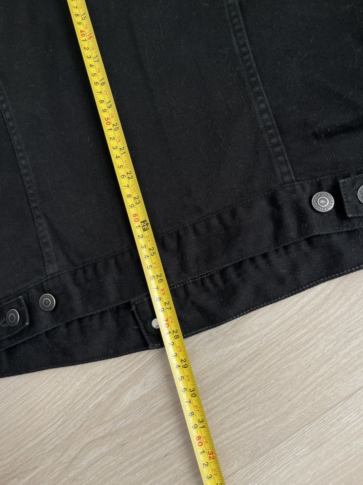 Levi's 🔥Levi's 72510 Men's black Denim Trucker Jacket levis L Size US L / EU 52-54 / 3 - 15 Thumbnail