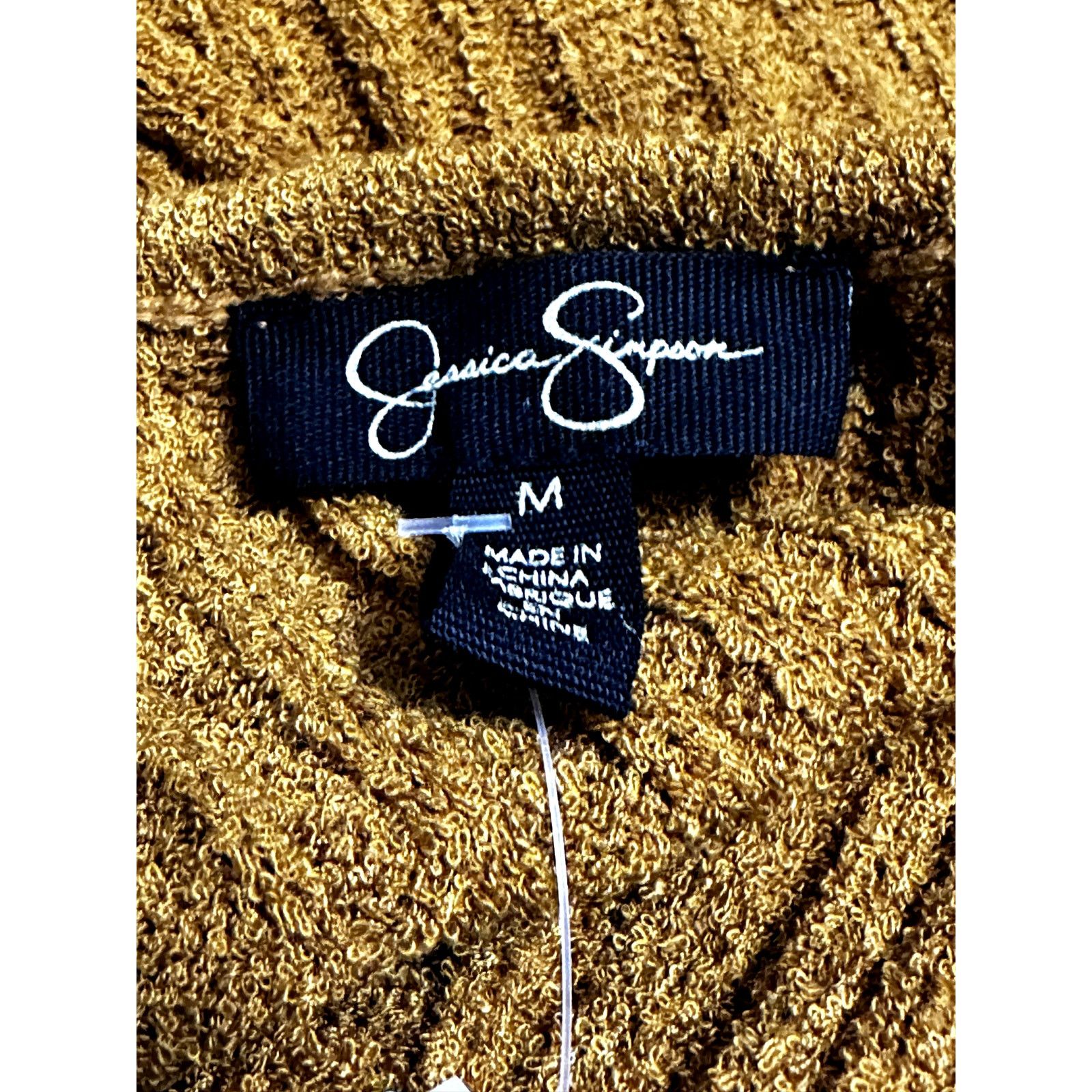Other Jessica Simpson Edith Racerback Tank Top Sweater Brown M NWT Size S / US 4 / IT 40 - 9 Thumbnail