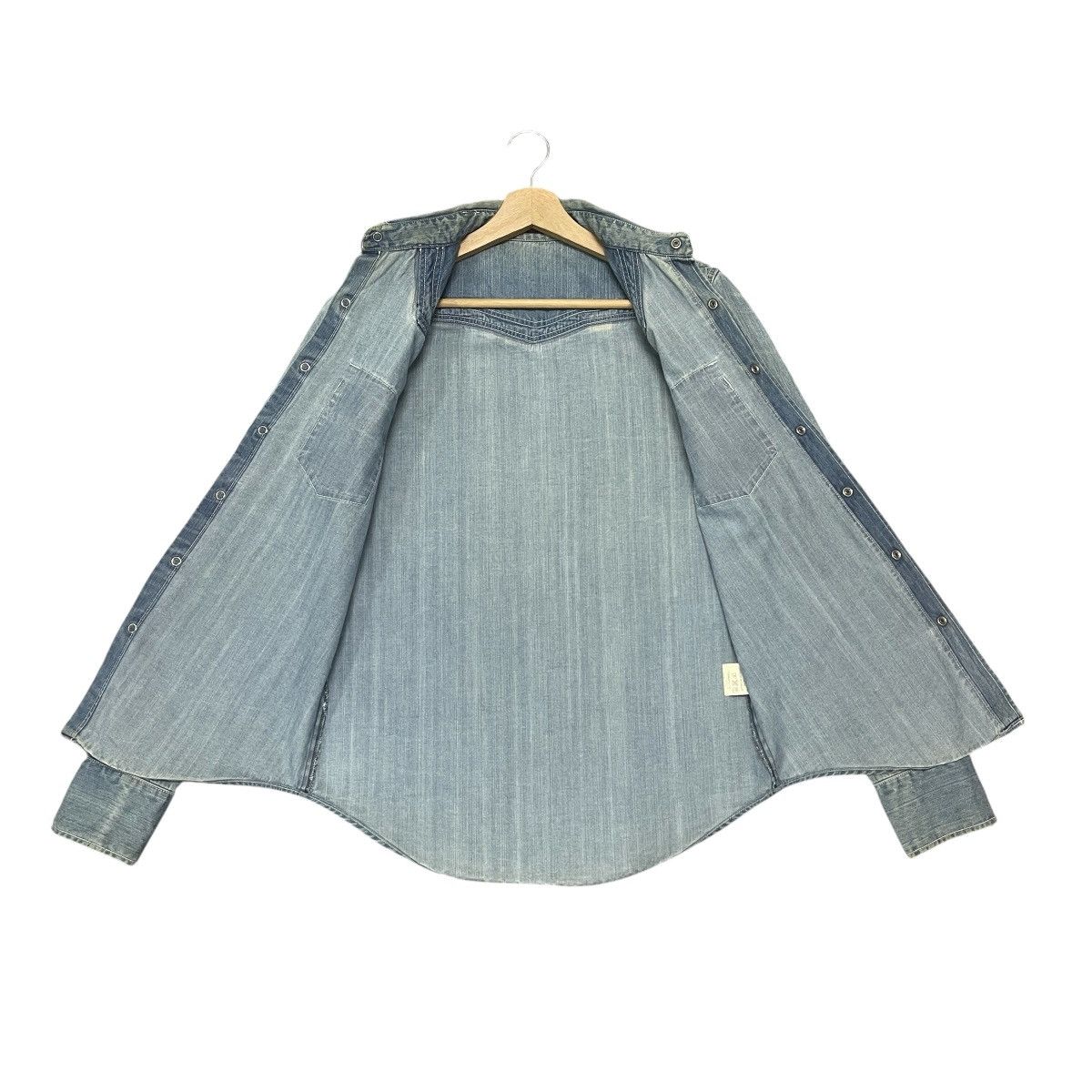 Lithium Vtg Lithium Homme Embroidered Slim Fit Denim Western Jacket Size US S / EU 44-46 / 1 - 10 Thumbnail
