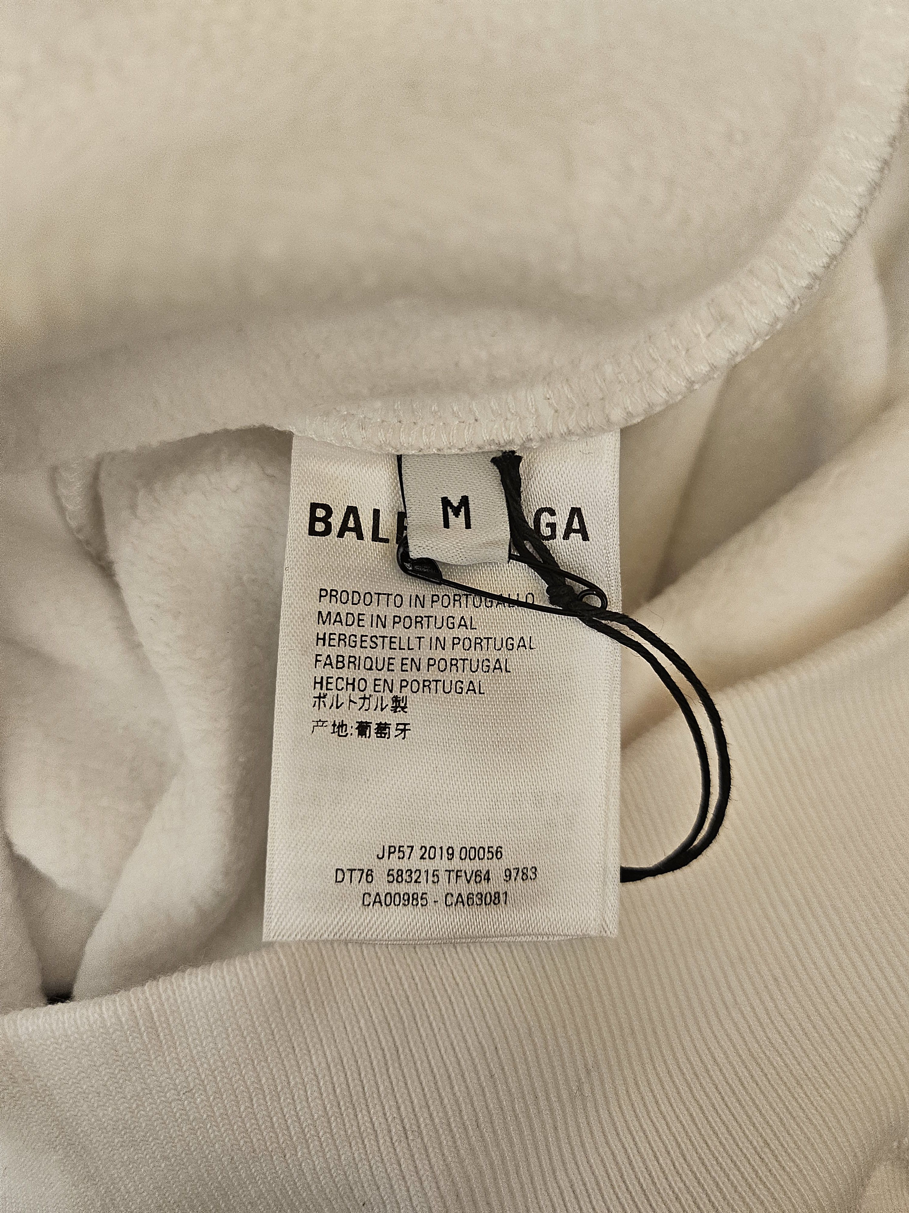 Balenciaga *New* Cursive Scripted Logo Hoodie Size US M / EU 48-50 / 2 - 4 Thumbnail