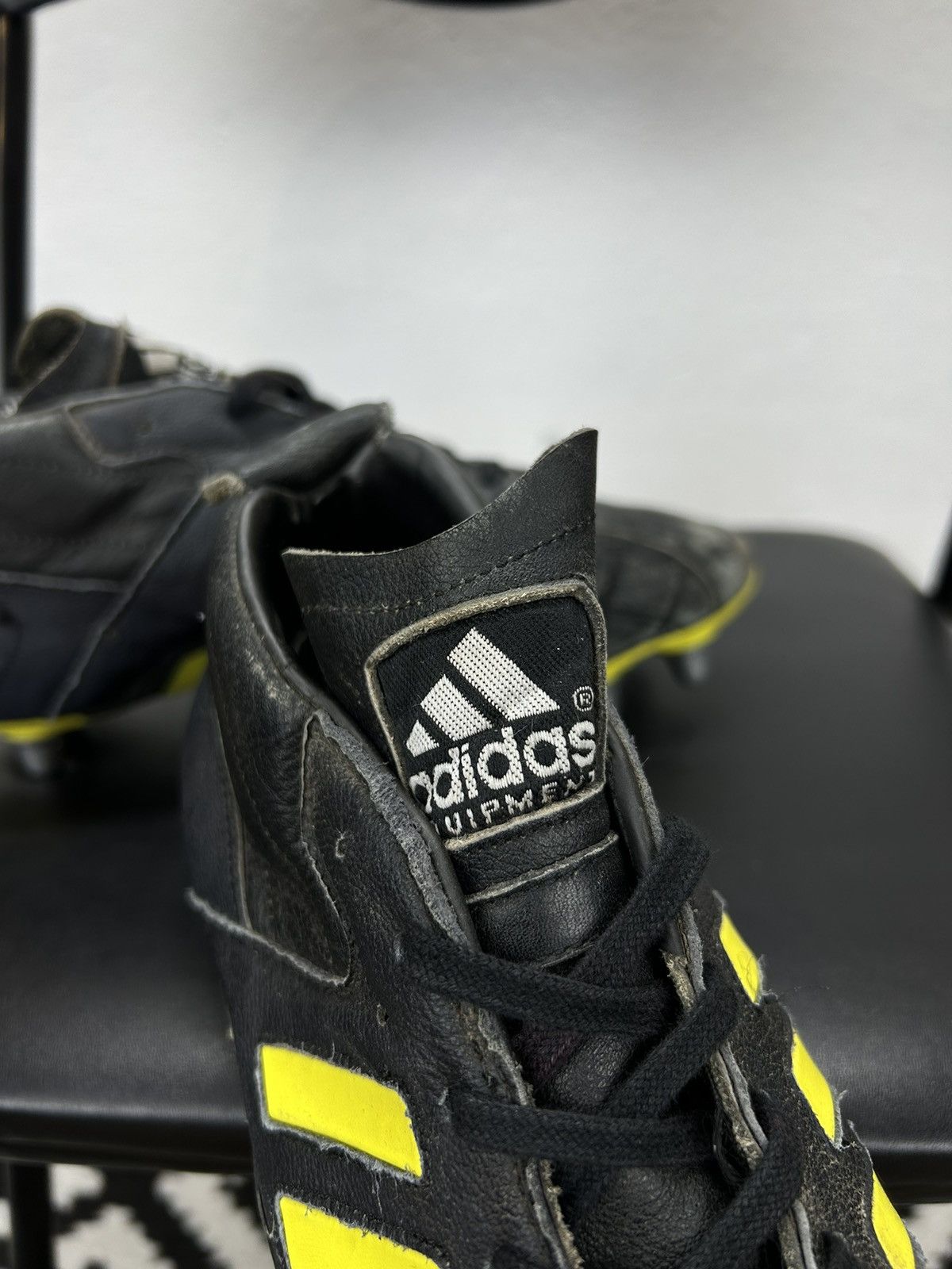 Adidas × Equipment × Vintage Adidas Equipment Vintage Football Boots Black France Size US 10 / EU 43 - 7 Thumbnail