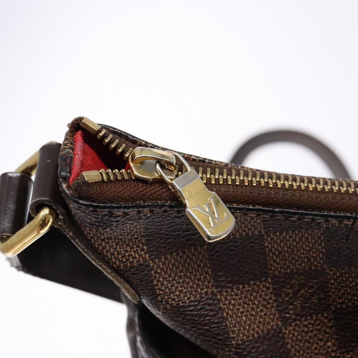 Louis Vuitton LOUIS VUITTON Damier Ebene Bloomsbury PM Shoulder Bag N42251 Size ONE SIZE - 10 Thumbnail