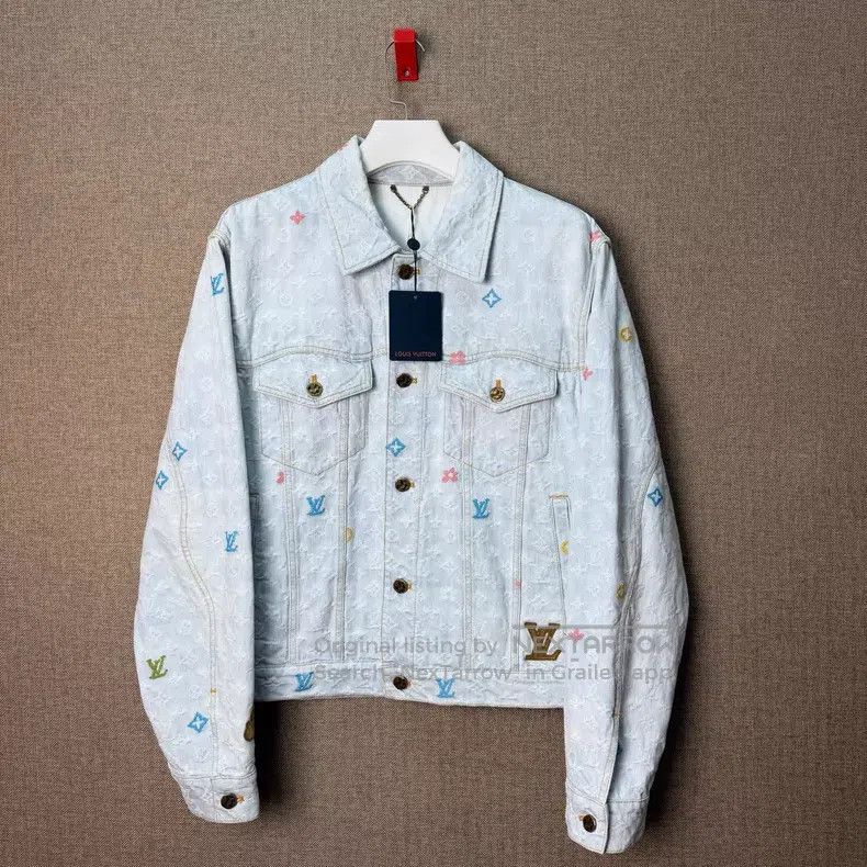 Louis Vuitton Louis Vuitton SS24 Logo monogrammed embroidered lapel sing Size US M / EU 48-50 / 2 - 1 Thumbnail