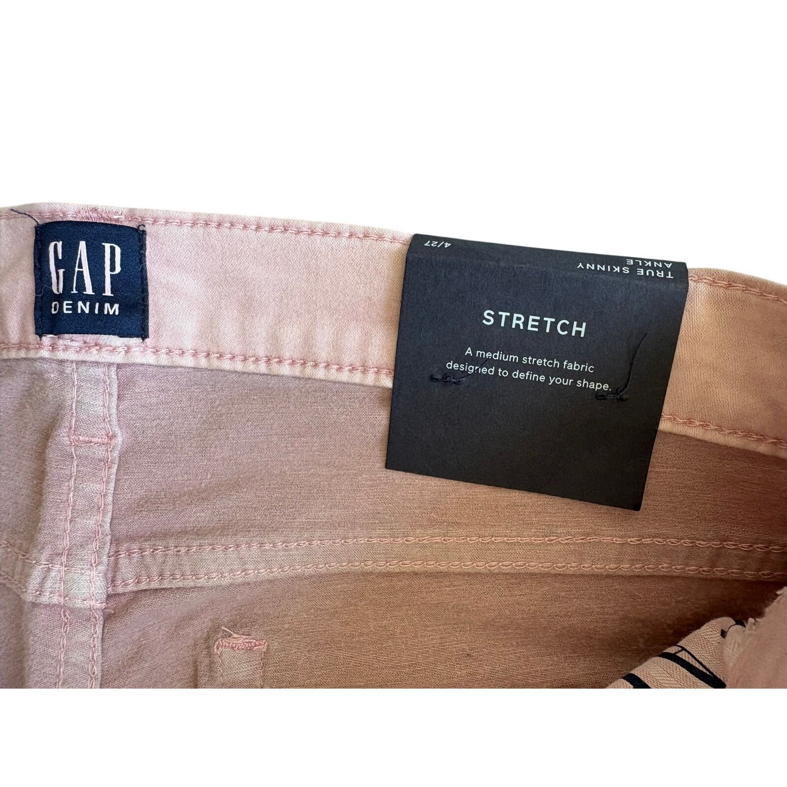 Gap Womens Gap BRAND NEW Pink Jeans Size 27" / US 4 / IT 40 - 6 Thumbnail