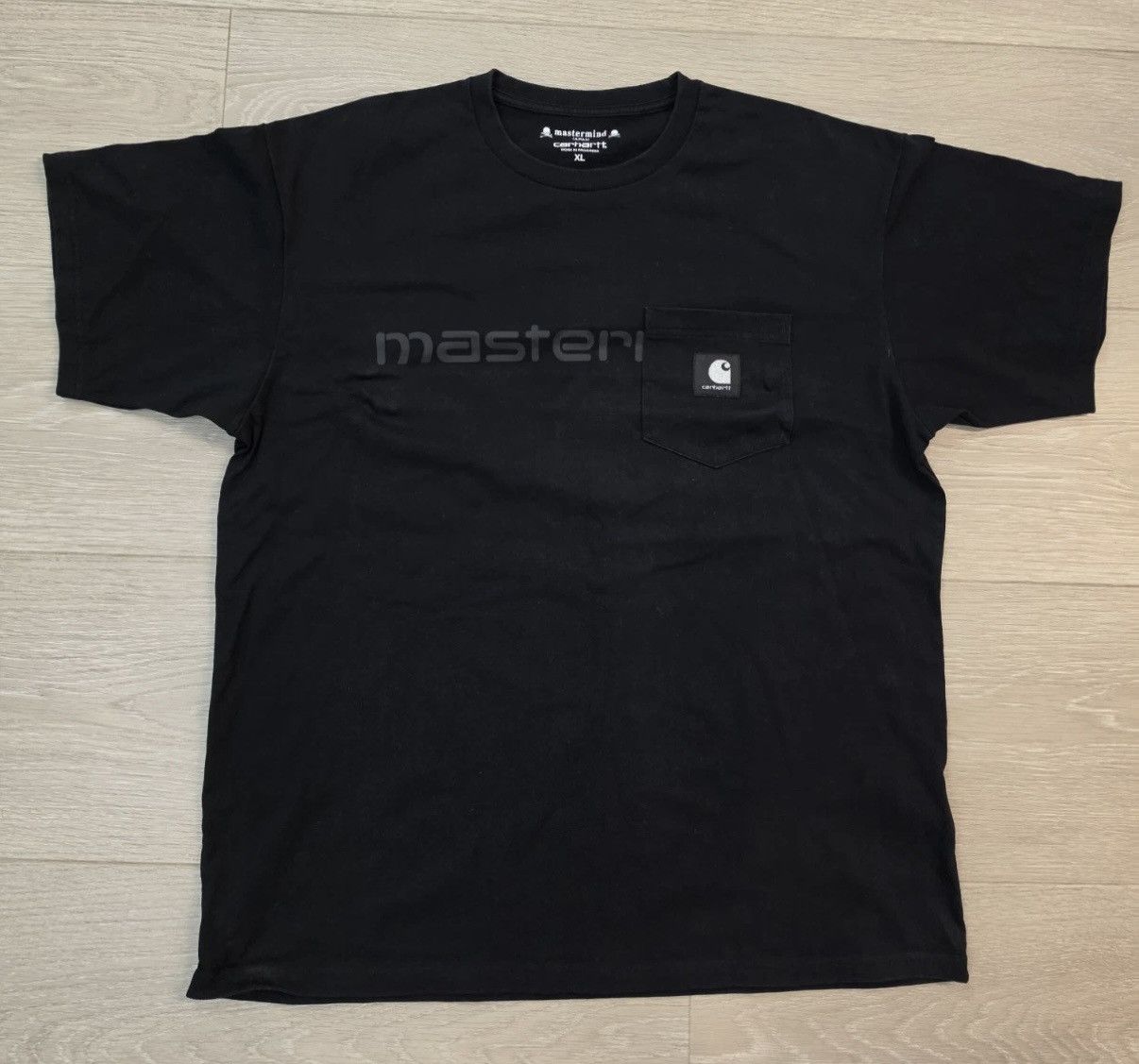 Carhartt Wip × Mastermind Japan Mastermind Carhartt Rare T-Shirt Size US XL / EU 56 / 4 - 3 Thumbnail