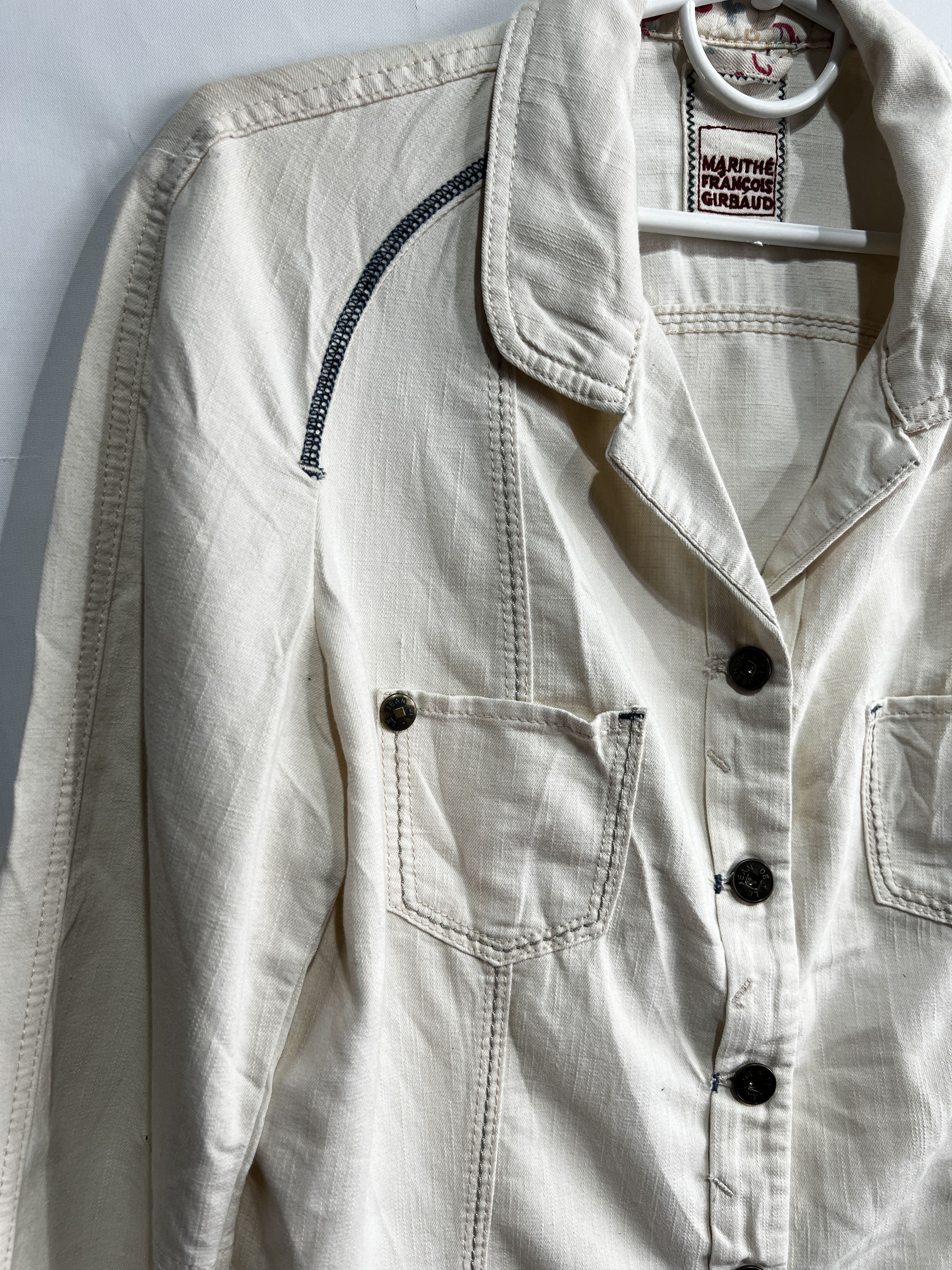 Marithe + Francois Girbaud × Vintage Marithe Francois Girbaud Vintage Jacket Size M / US 6-8 / IT 42-44 - 3 Thumbnail