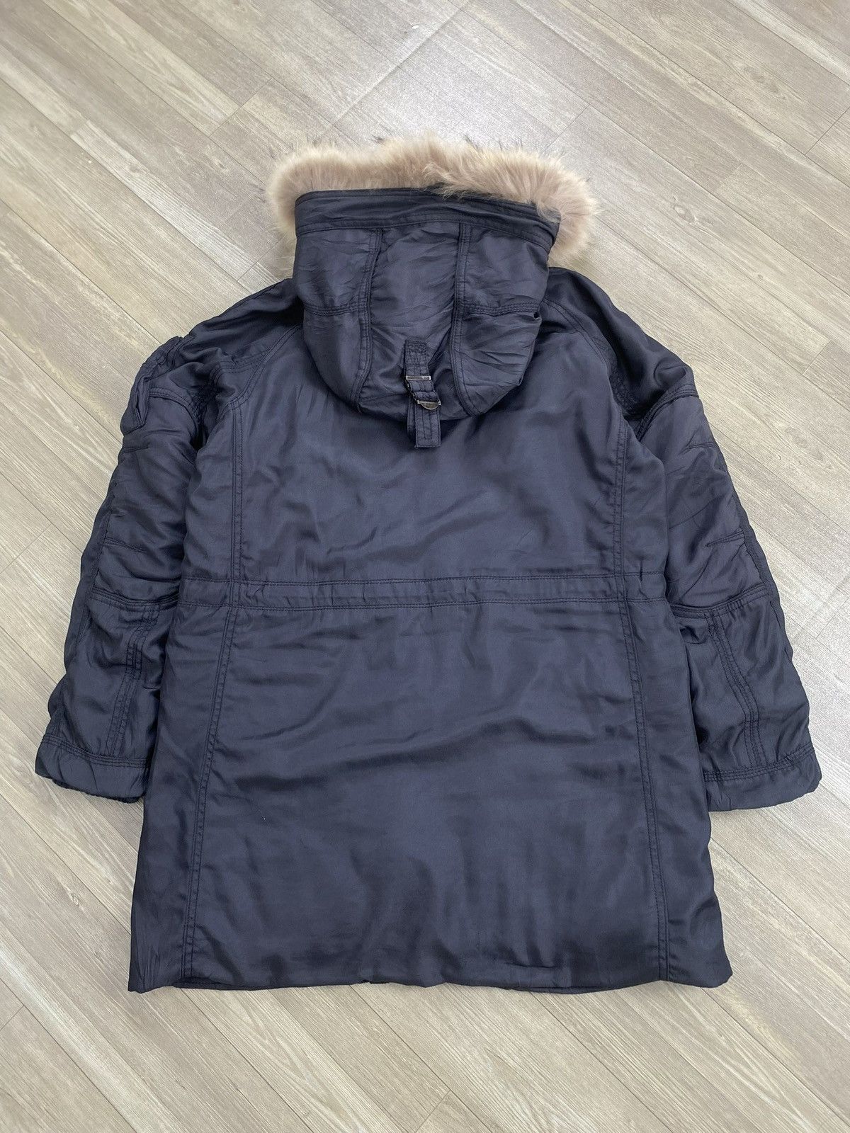 GOA Vintage GOA Raccoon Fur Military N3B Bomber Jacket Winter Size US L / EU 52-54 / 3 - 20 Thumbnail
