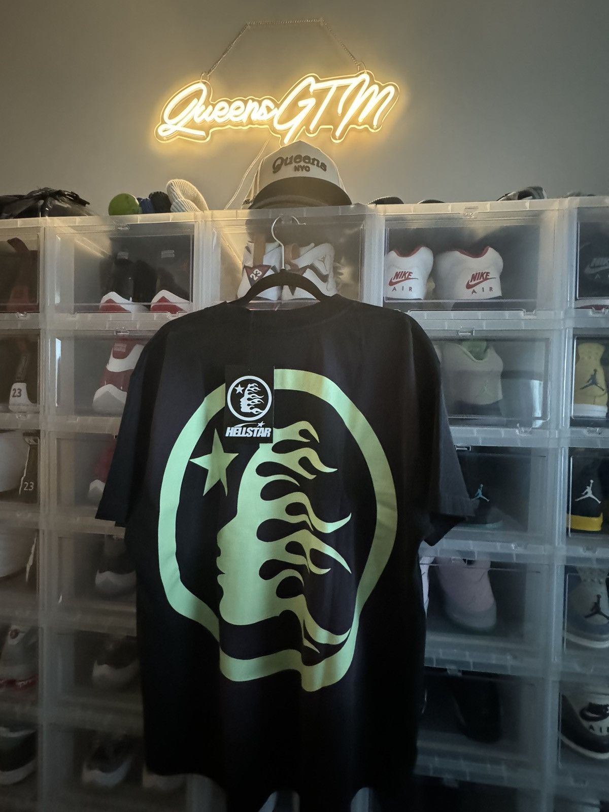 HELLSTAR Hellstar Sports Logo Tee(Glow in the Dark) Size US L / EU 52-54 / 3 - 2 Thumbnail