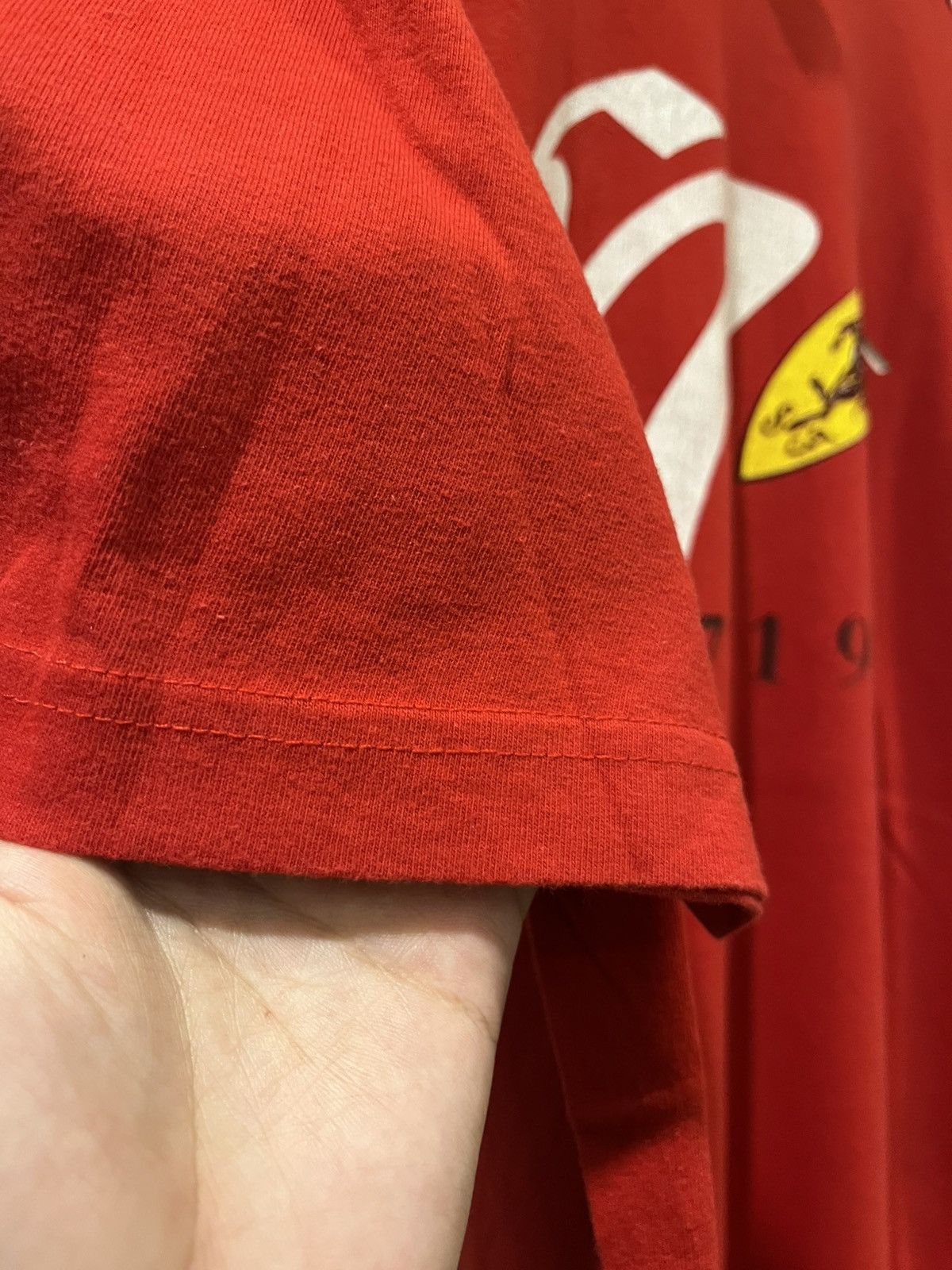 Ferrari Vintage 90s Ferrari 50th Anniversary T-Shirt Size US L / EU 52-54 / 3 - 4 Thumbnail