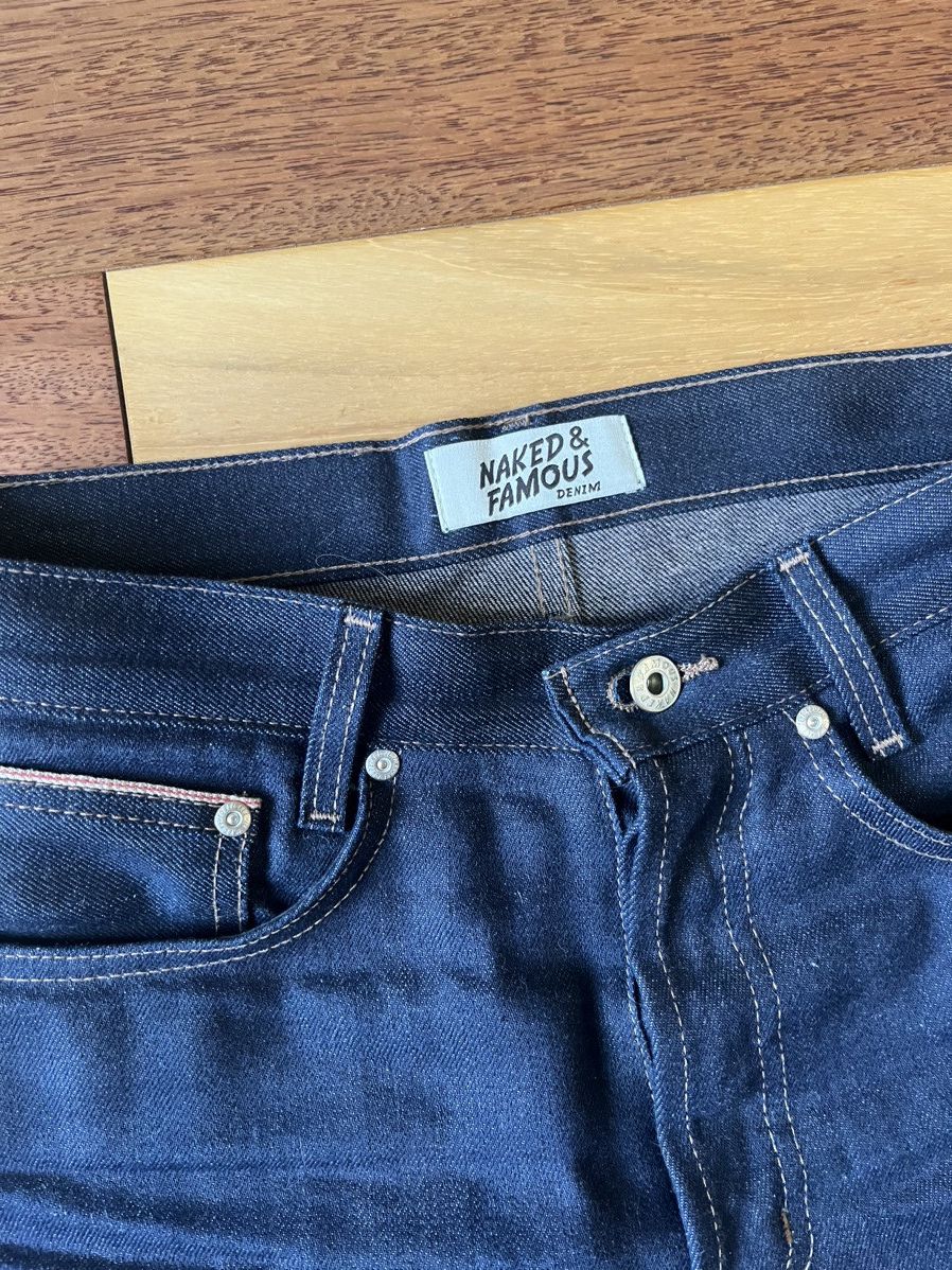 Naked & Famous True Guy Coffee Dye Naked & Famous Size US 30 / EU 46 - 4 Thumbnail
