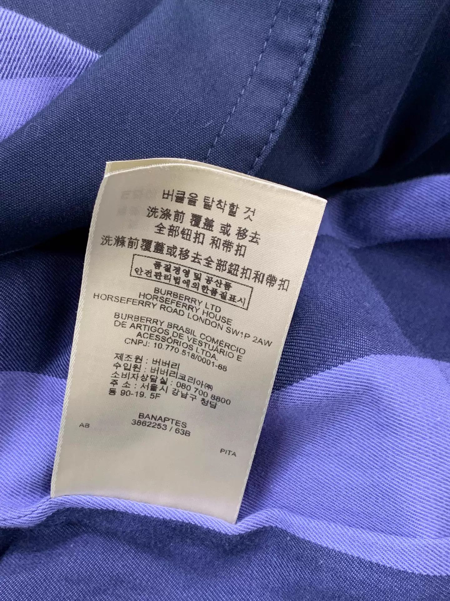 Burberry Burberry Navy Blue Classic Trench Coat UK6 New Size XS / US 0-2 / IT 36-38 - 8 Thumbnail