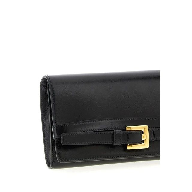 Balmain BALMAIN Shuffle Black Chain Wallet Bag New Size ONE SIZE - 3 Thumbnail