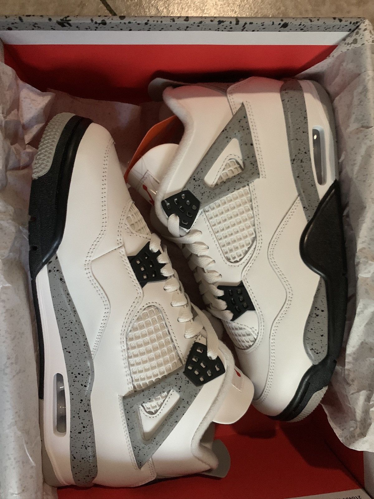 Jordan Brand Jordan 4 White Cement Size US 8.5 / EU 41-42 - 1 Thumbnail
