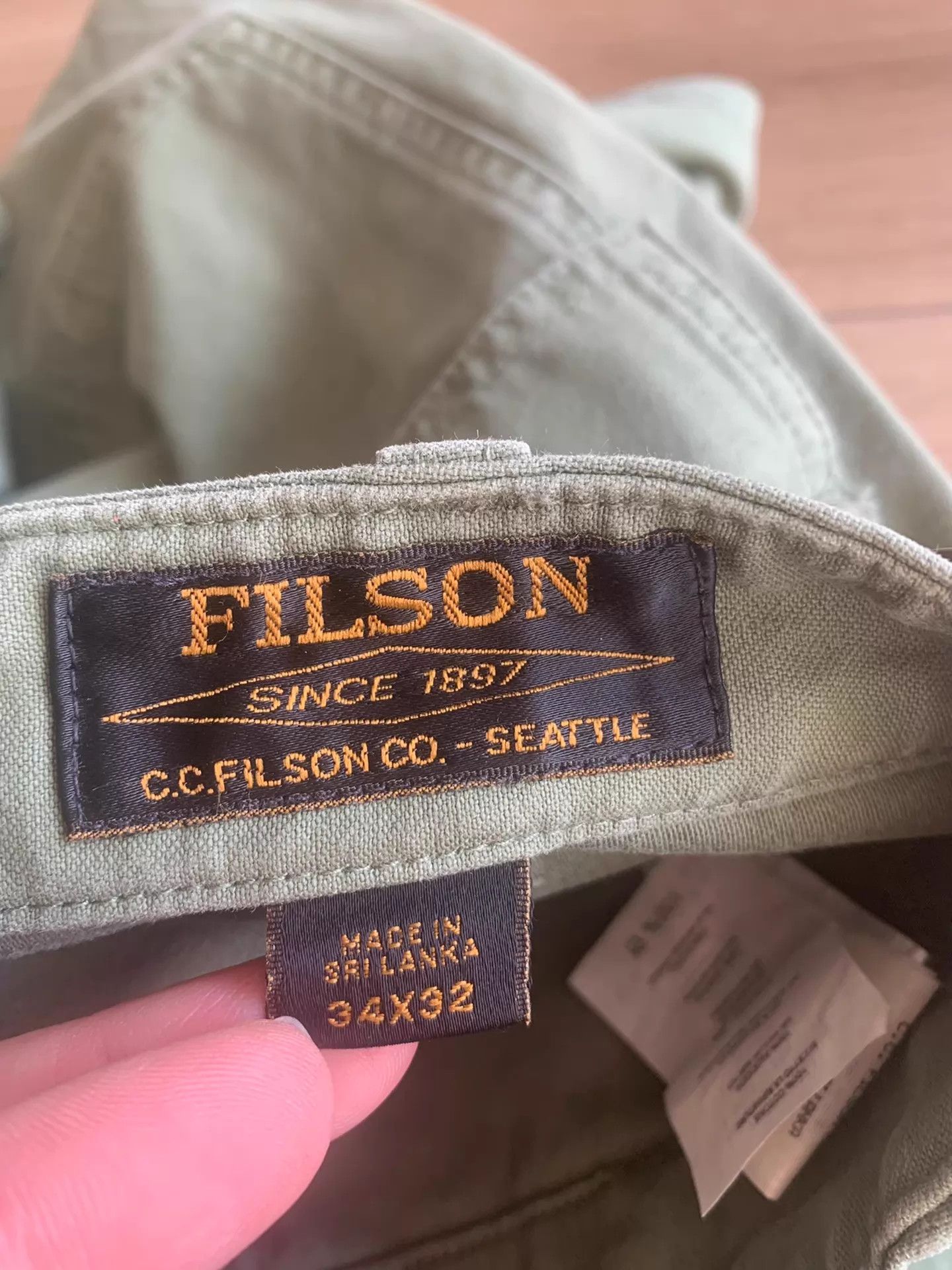 Filson FILSON FS 9.5oz Heavy Cotton Vintage Military Pants 34 Size US 34 / EU 50 - 4 Thumbnail