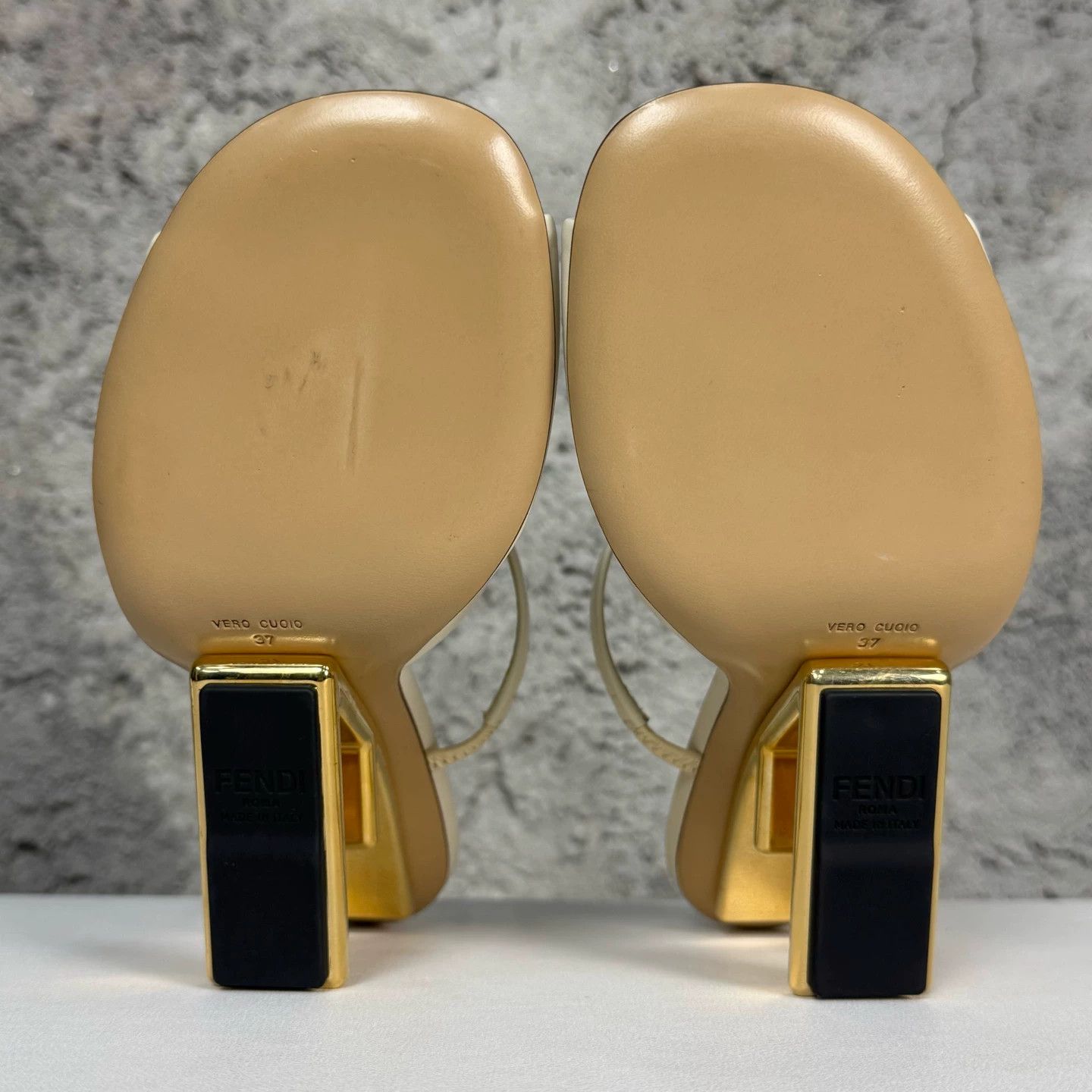 Fendi Fendi Women's High Heel Sandal New Size 37 Size US 6.5 / IT 36.5 - 8 Thumbnail