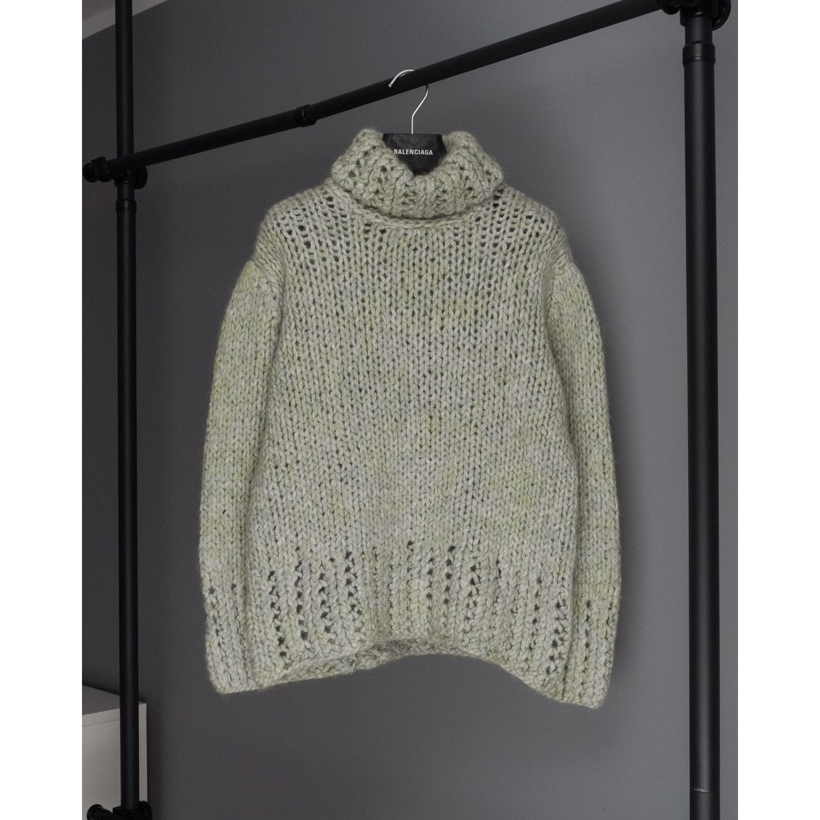 Missoni Vintage missoni melange green knit wool turtleneck sweater Size M / US 6-8 / IT 42-44 - 1 Thumbnail
