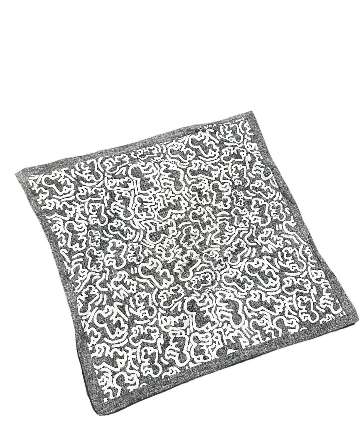 Keith Haring Vintage 80s Keith Haring handkerchief Size ONE SIZE - 2 Thumbnail