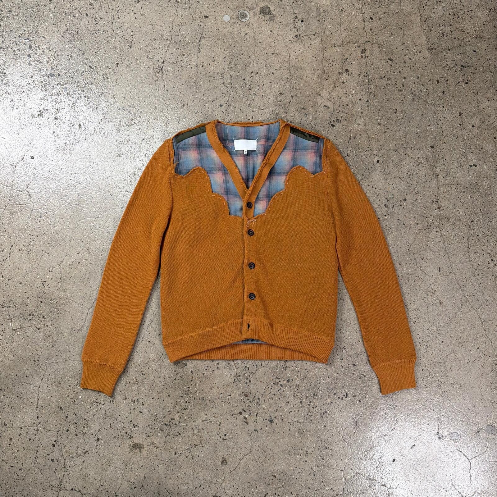 Maison Margiela Maison Margiela X Pendleton Wool Plaid Cardigan Size US S / EU 44-46 / 1 - 1 Thumbnail