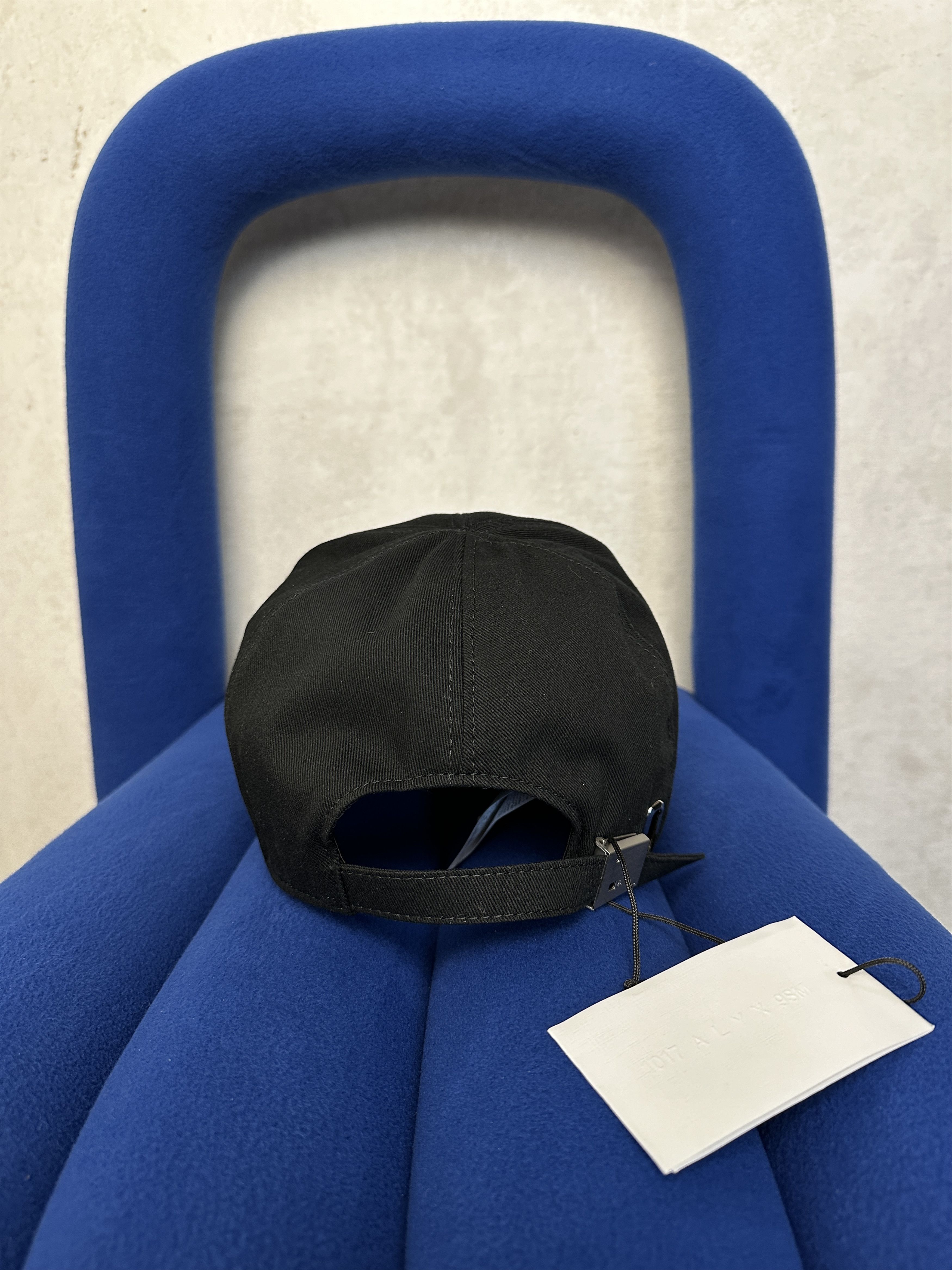 1017 ALYX 9SM 1017 ALYX 9SM Black Embroidered Hat Size ONE SIZE - 4 Thumbnail