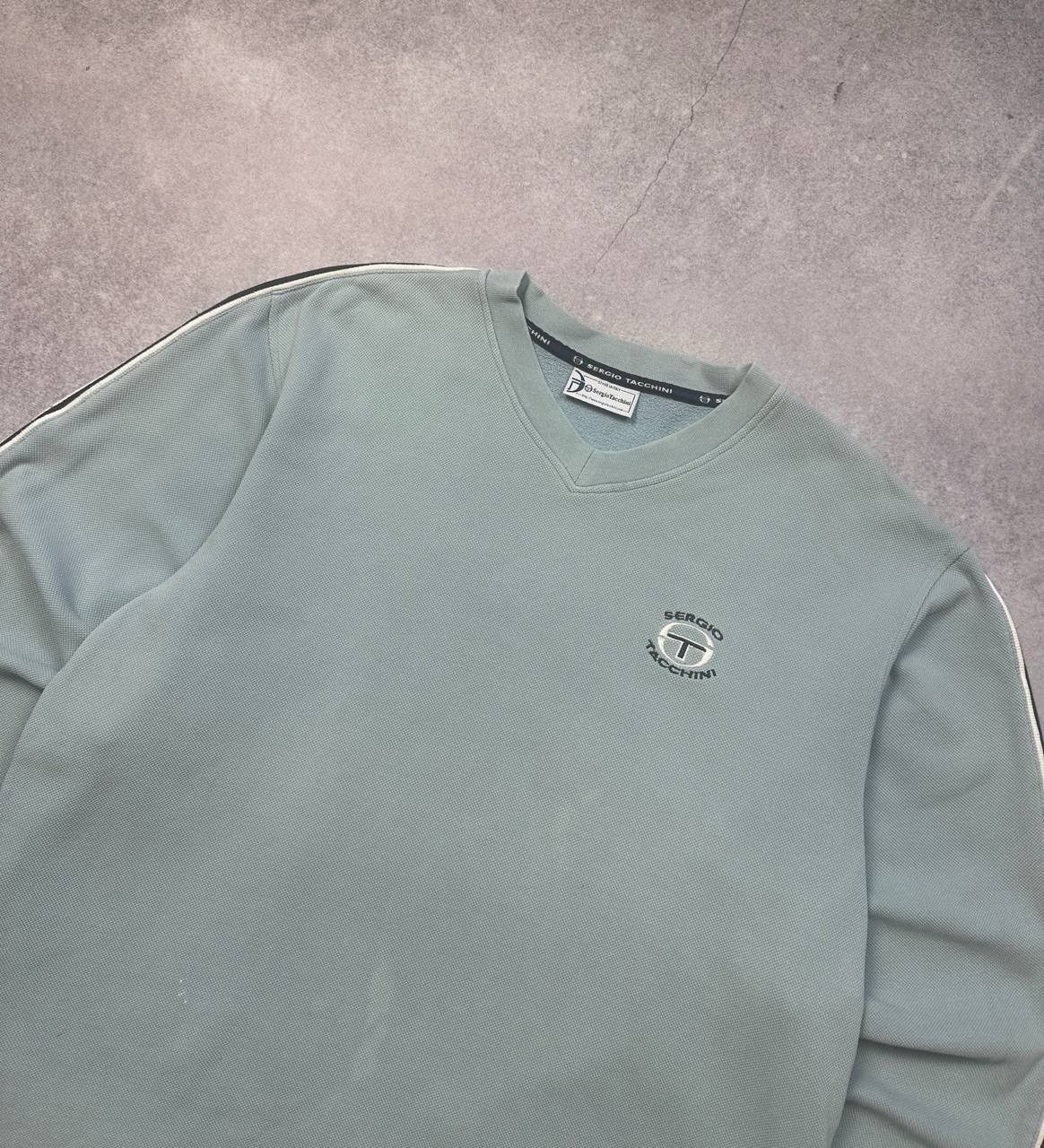 Sergio Tacchini Vintage Sergio Tacchini Sweatshirt, Size L – Classic Retro Size US L / EU 52-54 / 3 - 2 Thumbnail