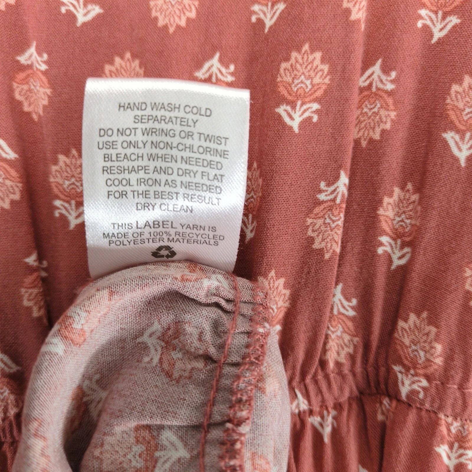 Lucky Brand Lucky Brand Ditsy Floral Tiered Maxi Dress L Elastic Waist Size L / US 10 / IT 46 - 9 Thumbnail