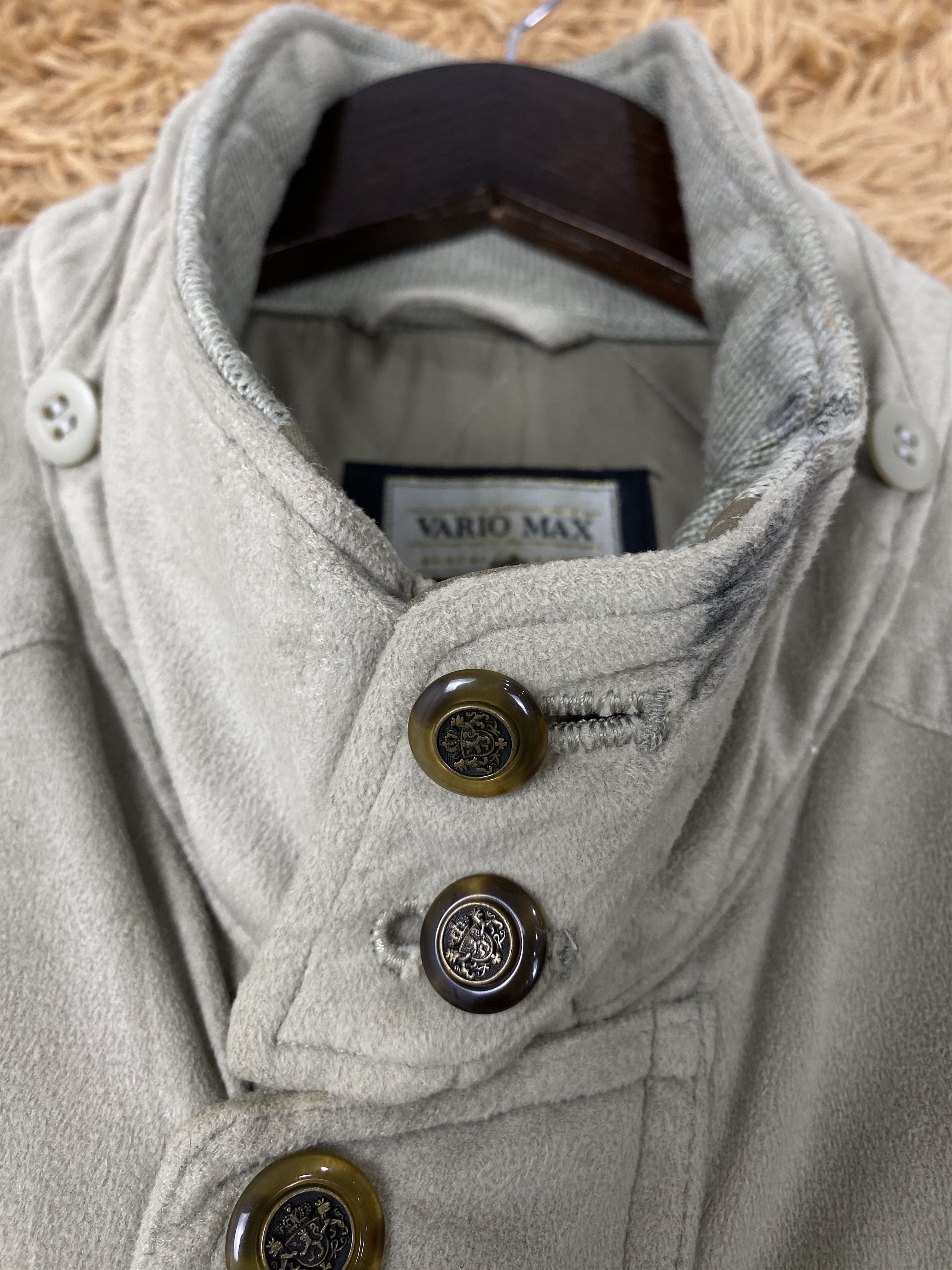 Japanese Brand Vintage Vario Max Quilted Lining Long Jacket J2017 Size US S / EU 44-46 / 1 - 3 Thumbnail
