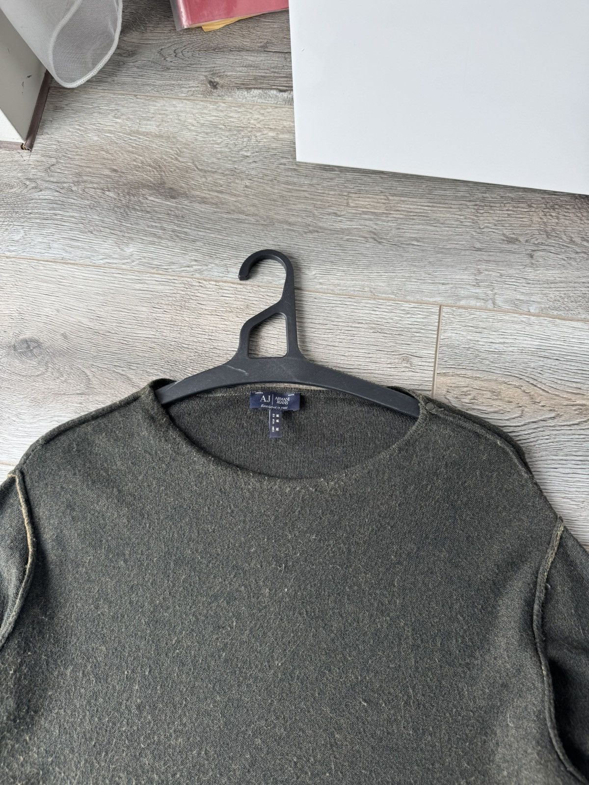 Emporio Armani Vintage Armani Jeans Y2k Avant-Garde Sweater Size US M / EU 48-50 / 2 - 5 Thumbnail