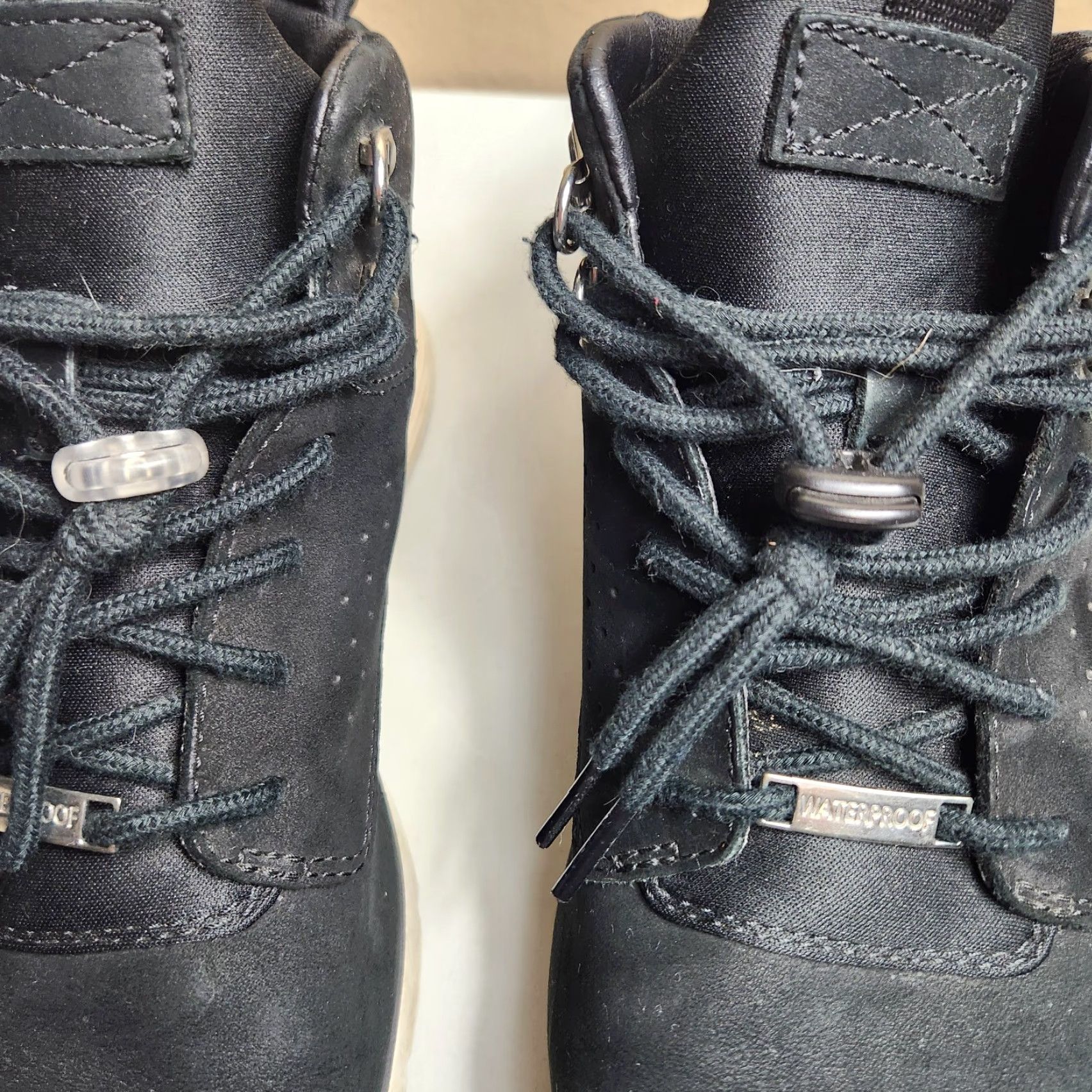 Timberland Timberland Men Boots |9| Black Nubuck Leather A1TP2 Sensorflex Lace Up Chukka Boots Mens Shoes Black NN Size US 9 / EU 42 - 6 Thumbnail
