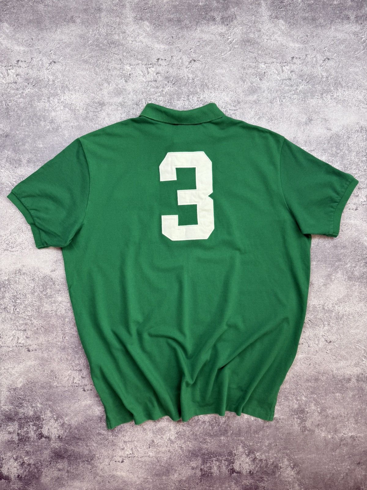 Polo Ralph Lauren Vintage Polo Ralph Lauren LXVII #3 Big Logo Y2K Polo T-Shirt Size US XXL / EU 58 / 5 - 12 Thumbnail