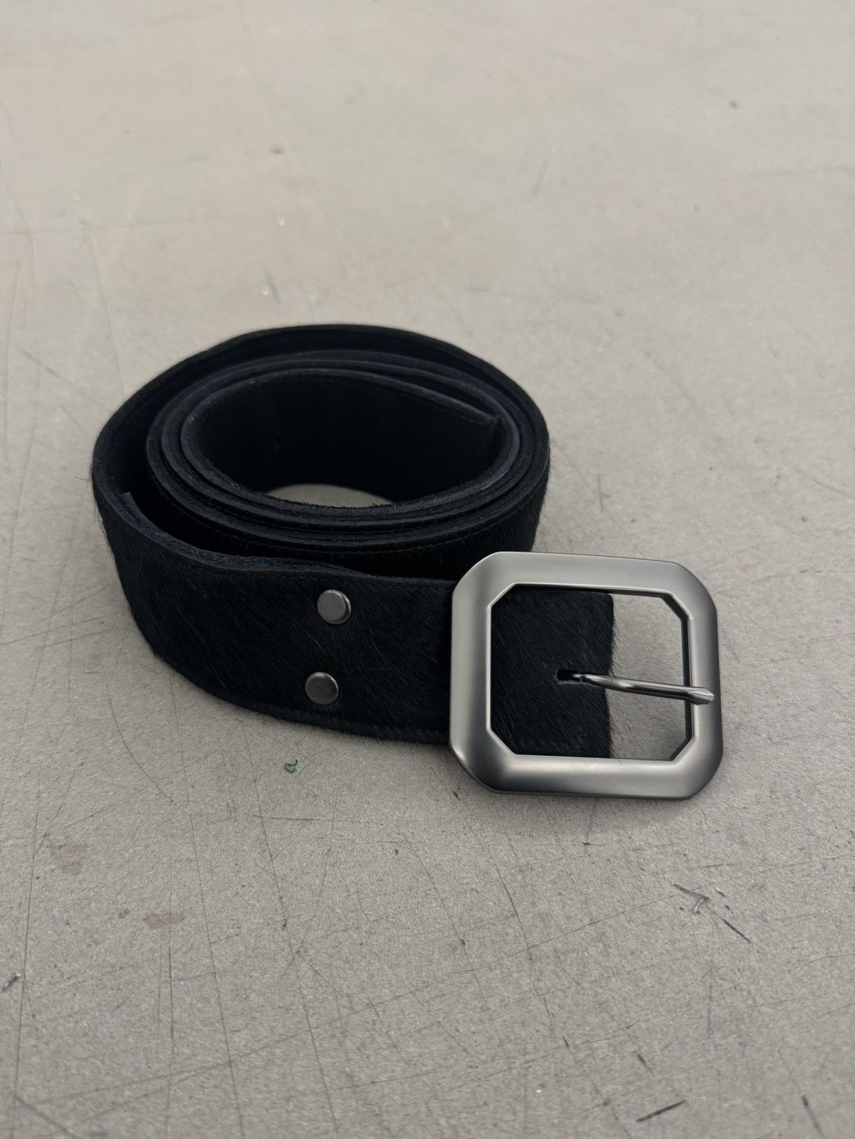 Other Handcrafted ponyhair belt Size 32 - 1 Thumbnail