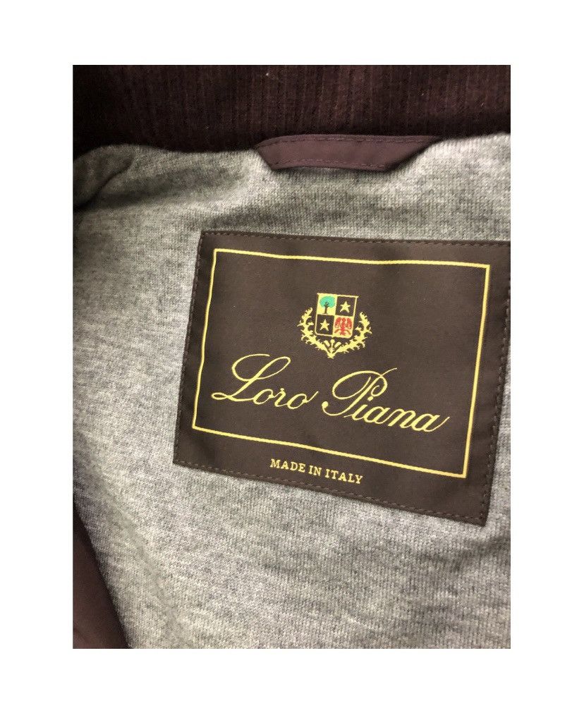Loro Piana Loro Piana 🇮🇹 maroon cashmere goatskin stormsystem vest NWT Size US XL / EU 56 / 4 - 2 Thumbnail